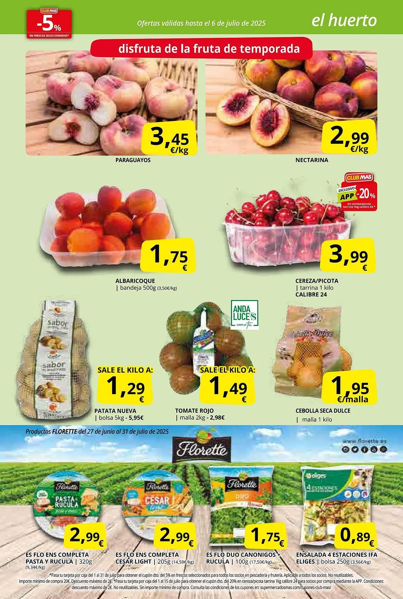 Catálogo de Folleto Supermercados MAS 27 de junio al 31 de julio 2025 - Página 5