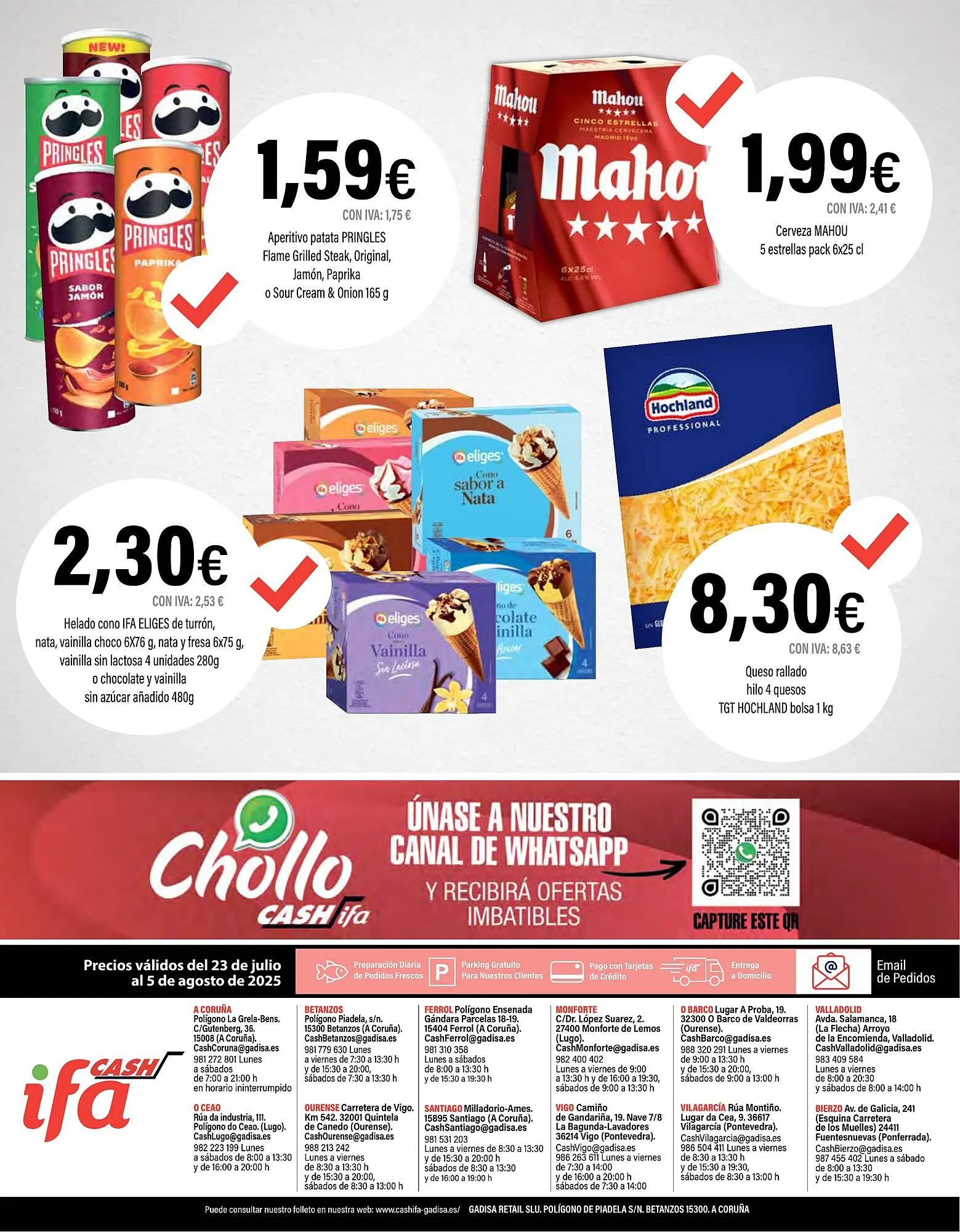 Catálogo de Folleto Cash Ifa 23 de julio al 5 de agosto 2025 - Página 20