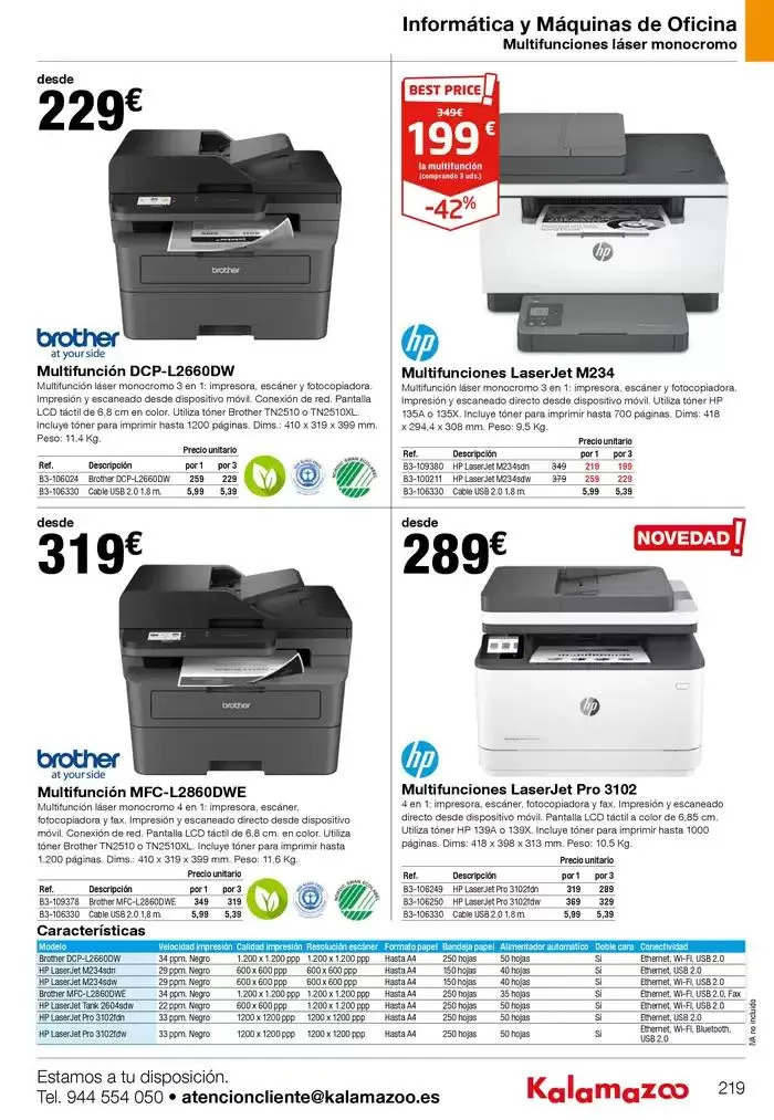 Catálogo de Staples Kalamazoo Catálogo General 9 de enero al 30 de septiembre 2025 - Página 219