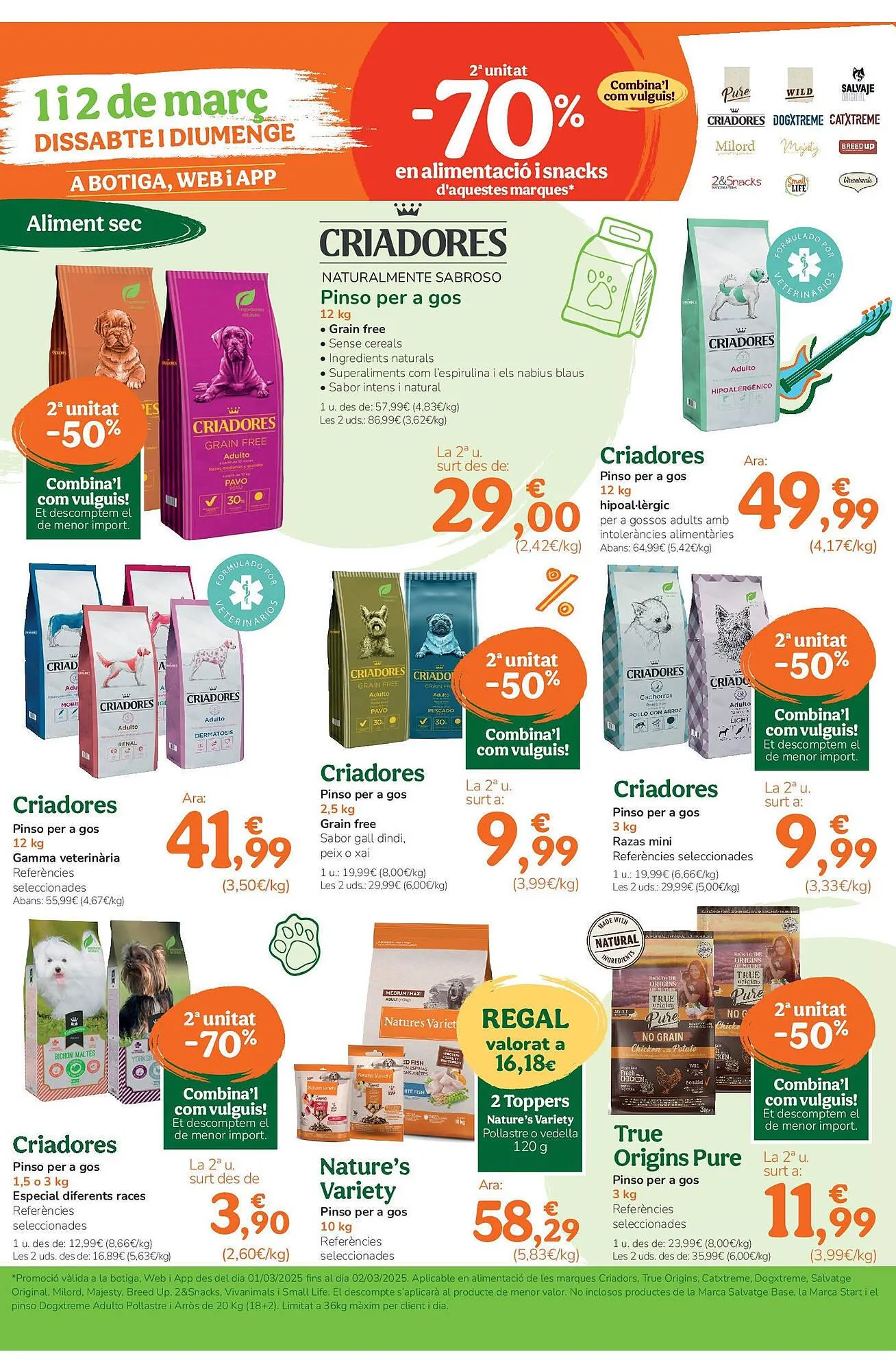 Catálogo de Folleto TiendAnimal 26 de febrero al 26 de marzo 2025 - Página 2