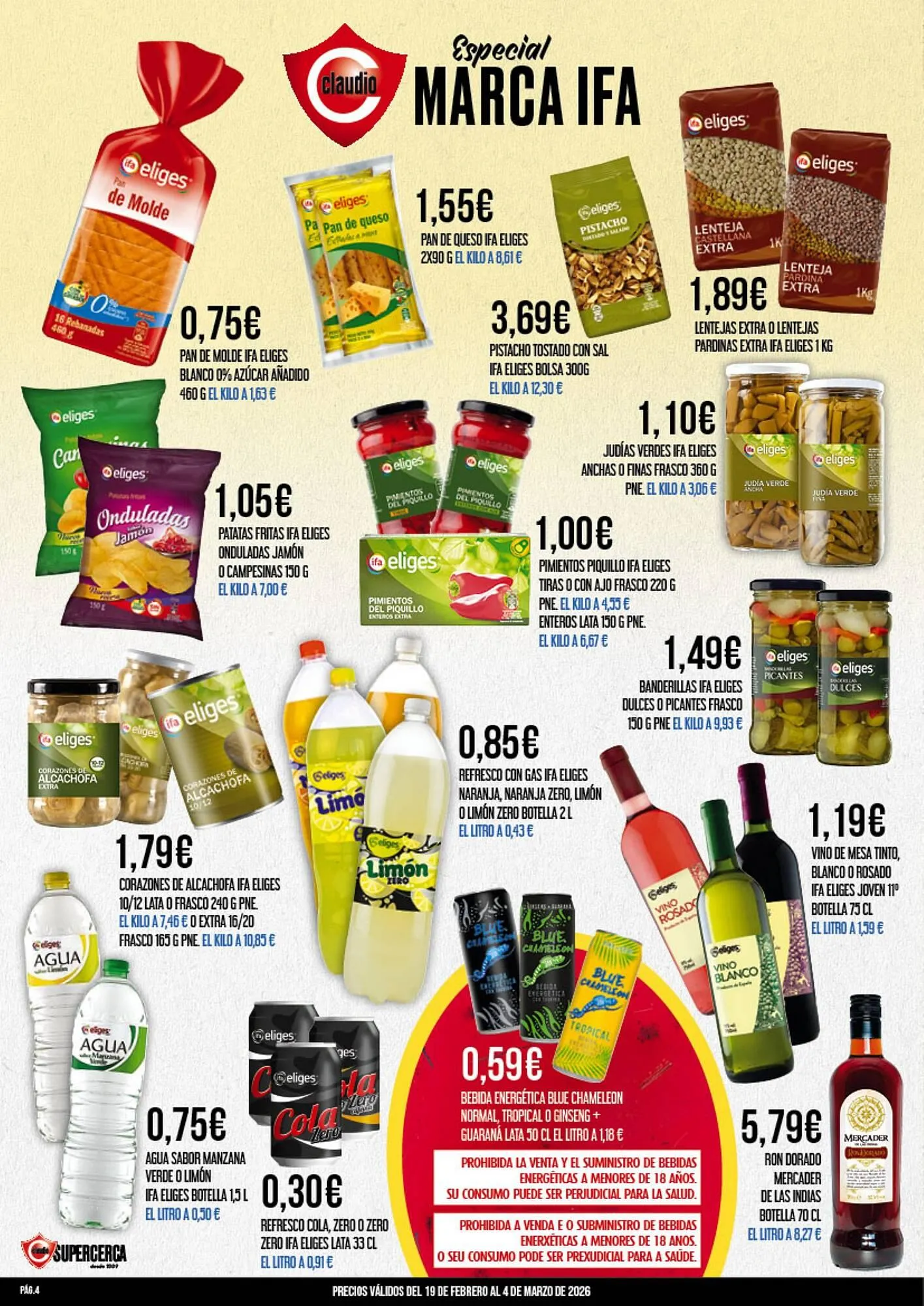 Catálogo de Folleto Claudio 19 de febrero al 4 de marzo 2026 - Página 4