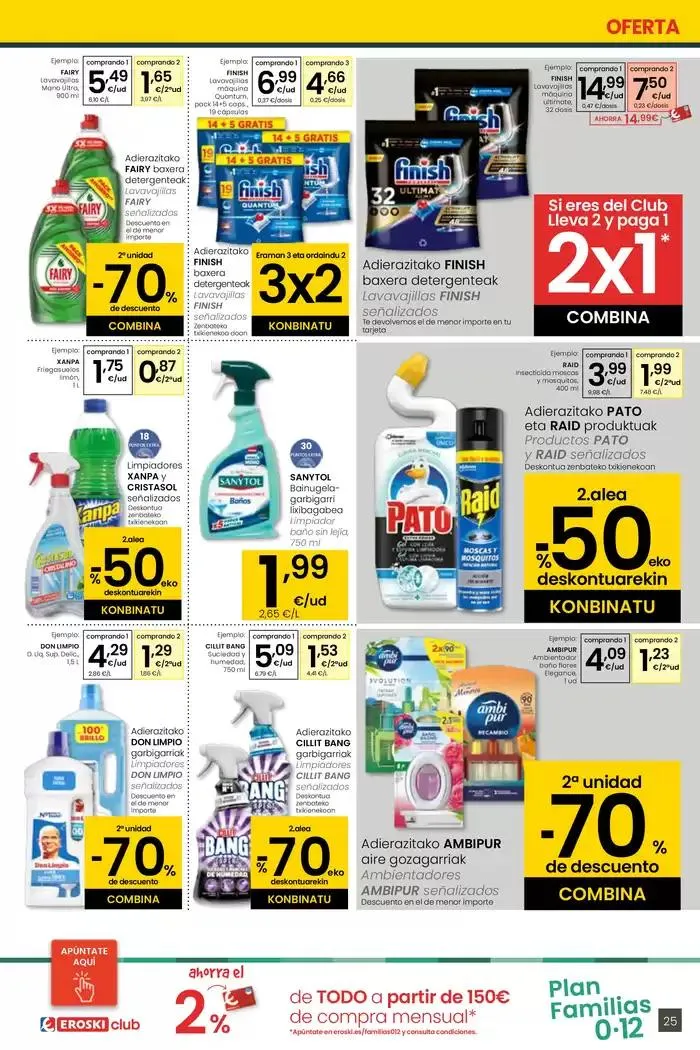 Catálogo de AUKERA OFERTA EROSKI CENTER 2 de mayo al 13 de mayo 2025 - Página 25