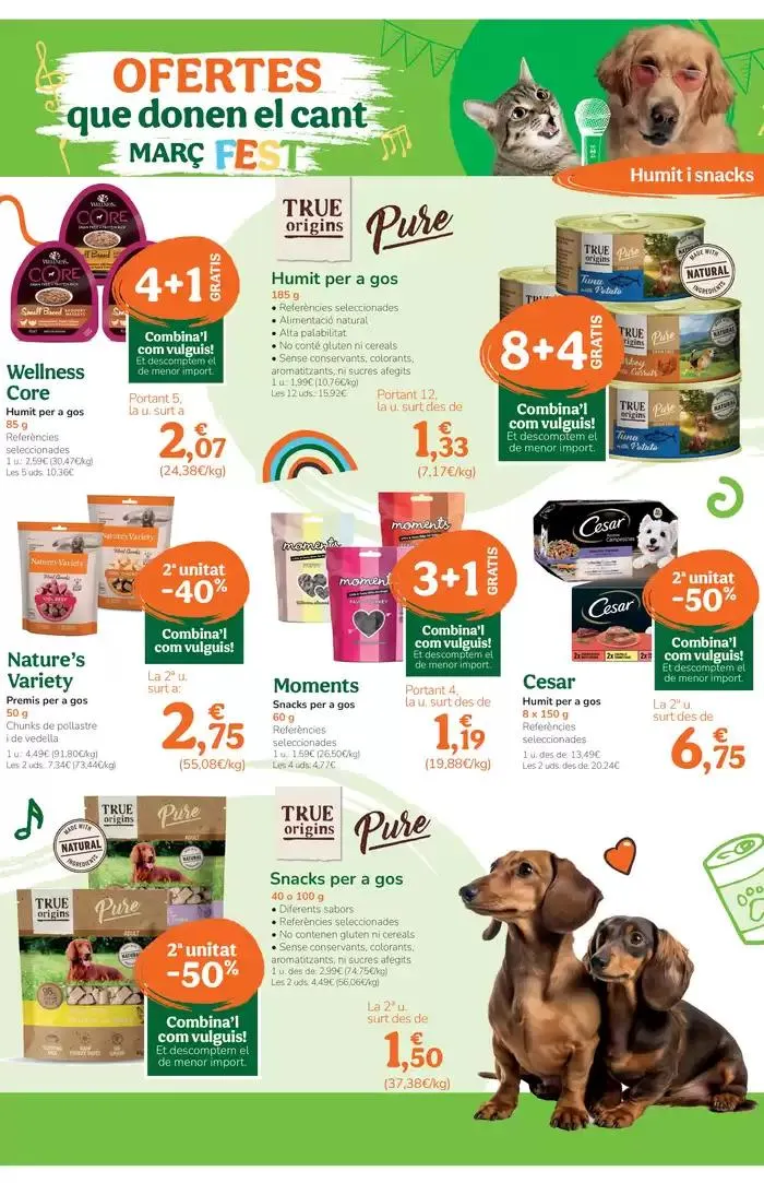 Catálogo de Ofertes que donen el cant. Març fest 27 de febrero al 26 de marzo 2025 - Página 5