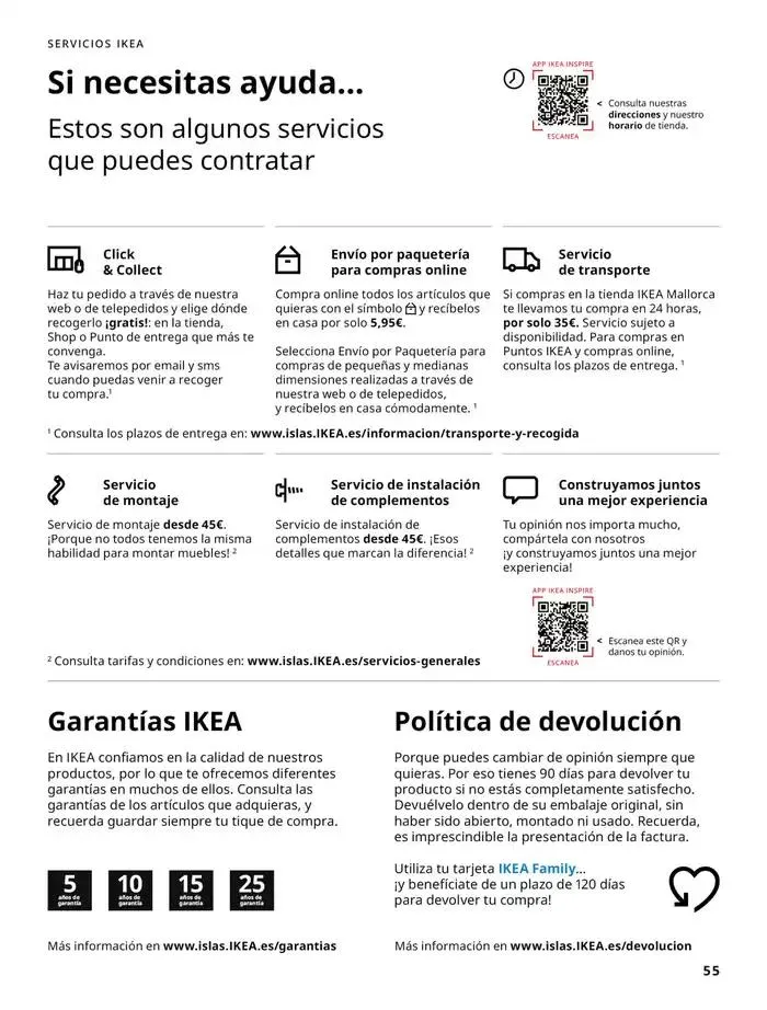 Catálogo de IKEA Catálogo Cuando la casa se llena 2 de octubre al 31 de enero 2025 - Página 55