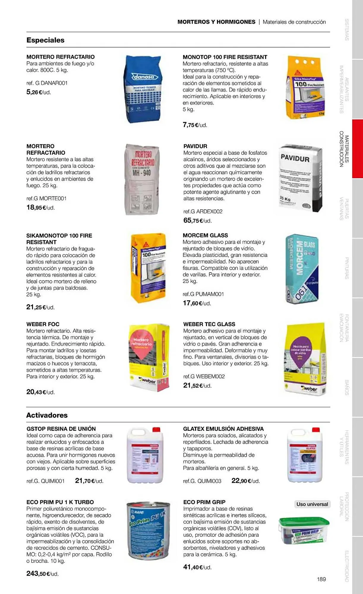 Catálogo de Folleto Grup Gamma 1 de febrero al 31 de diciembre 2023 - Página 191