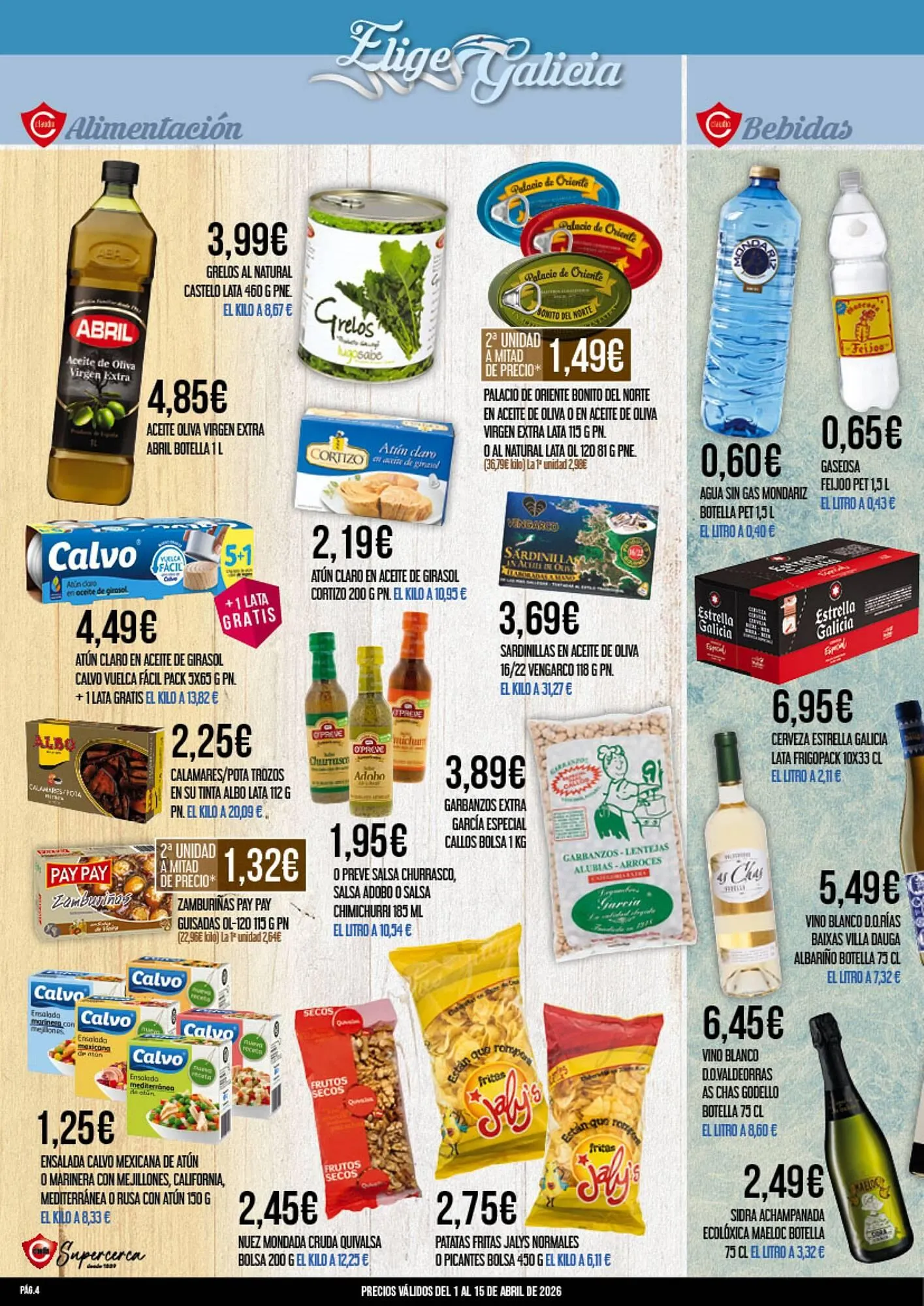 Catálogo de Folleto Claudio 1 de abril al 15 de abril 2026 - Página 4