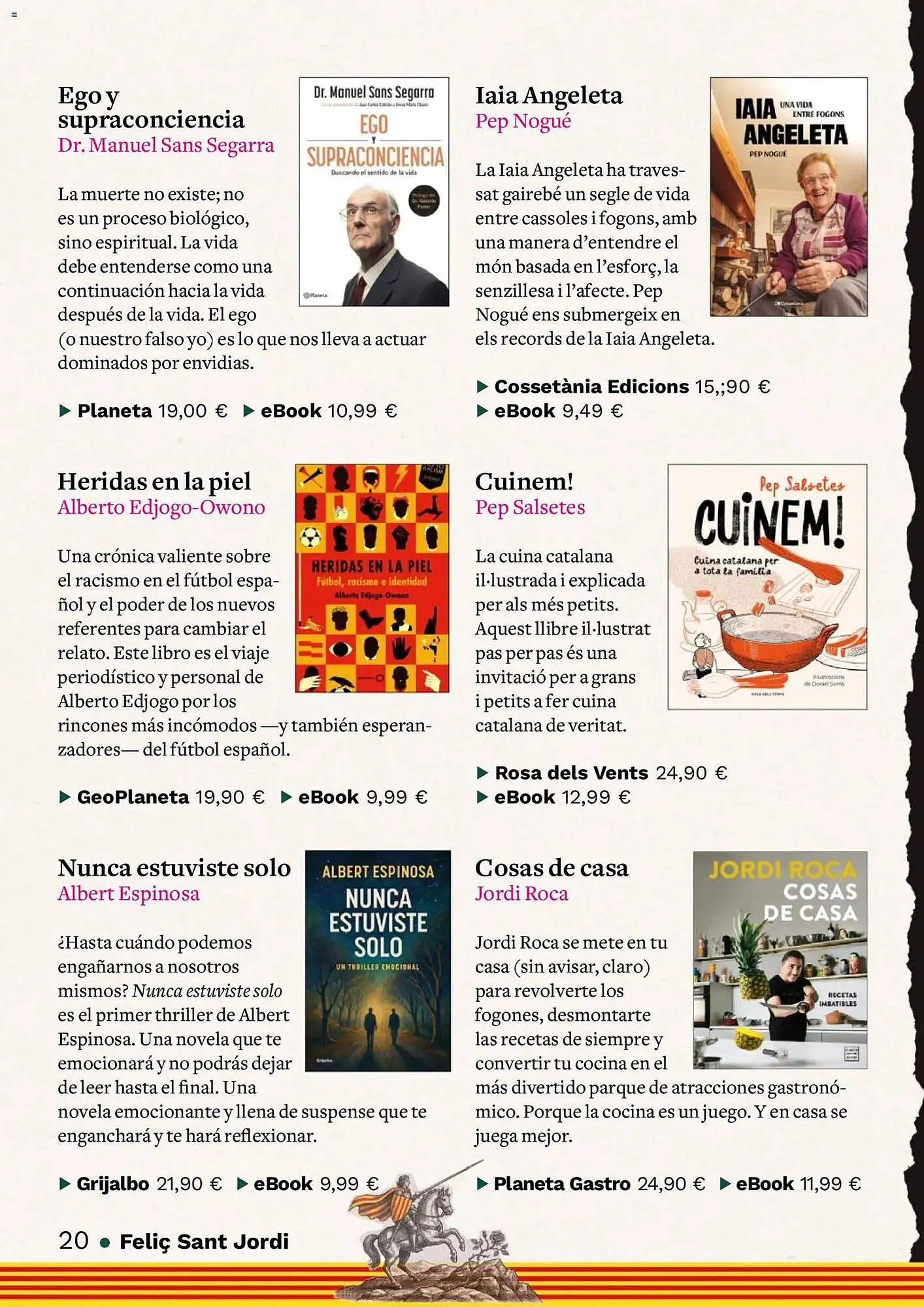 Catálogo de Catálogo Casa del Libro 1 de abril al 22 de abril 2026 - Página 20