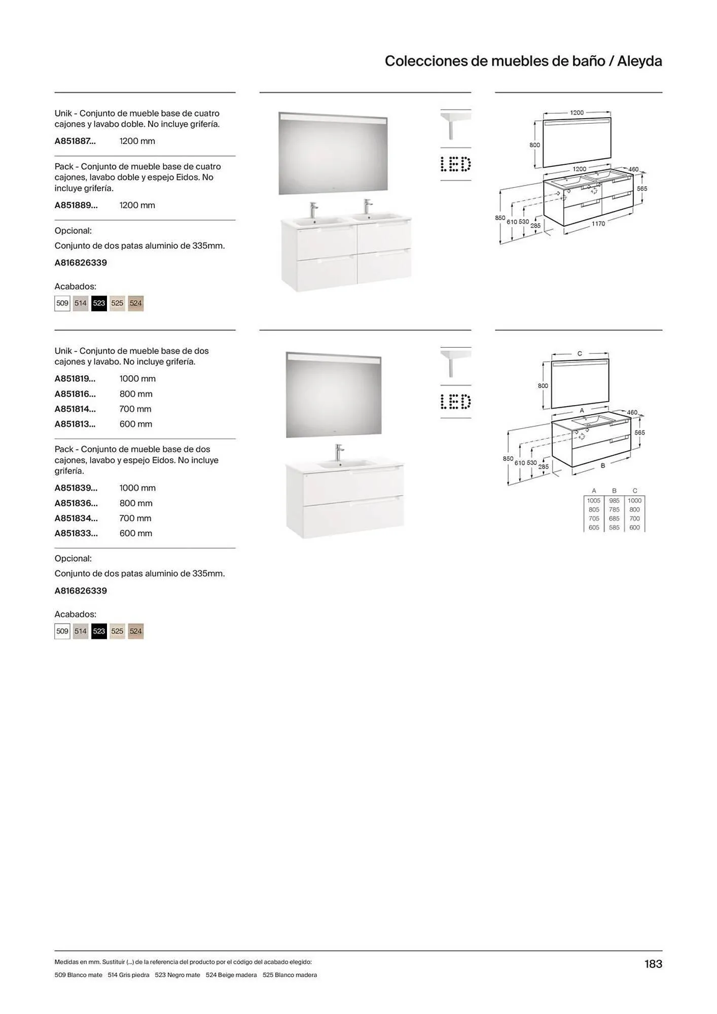 Catálogo de Folleto Roca 21 de noviembre al 31 de diciembre 2023 - Página 185