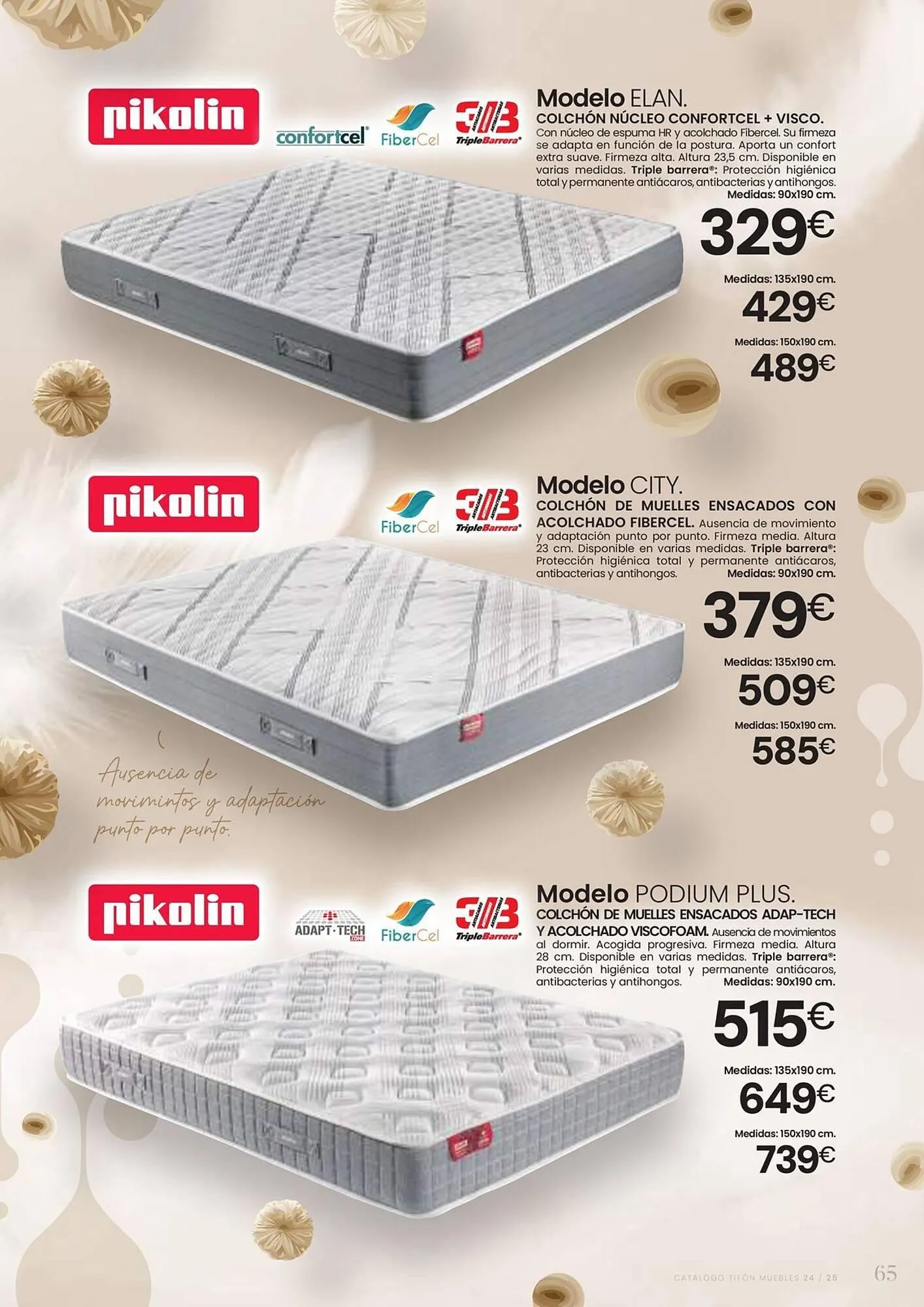 Catálogo de Folleto Tifón Hipermueble 12 de julio al 31 de mayo 2025 - Página 65