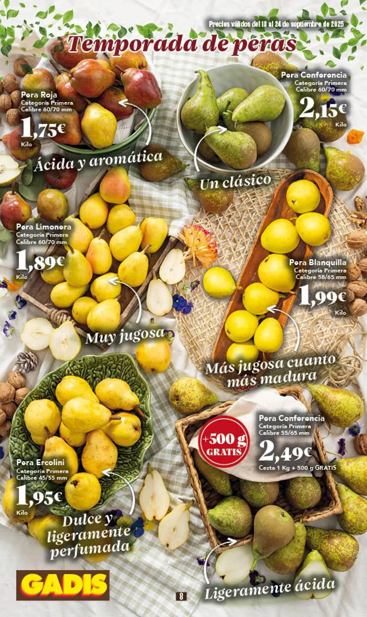 Catálogo de Folleto Gadis 18 de septiembre al 24 de septiembre 2025 - Página 8