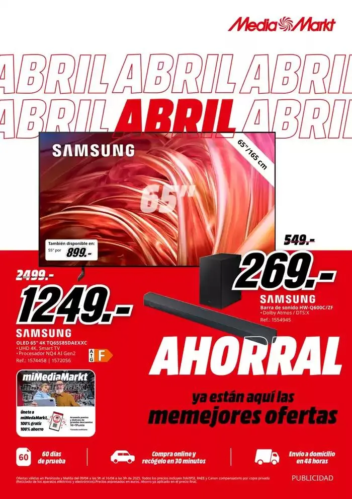 Catálogo de Abril, ahorral 9 de abril al 16 de abril 2025 - Página 1
