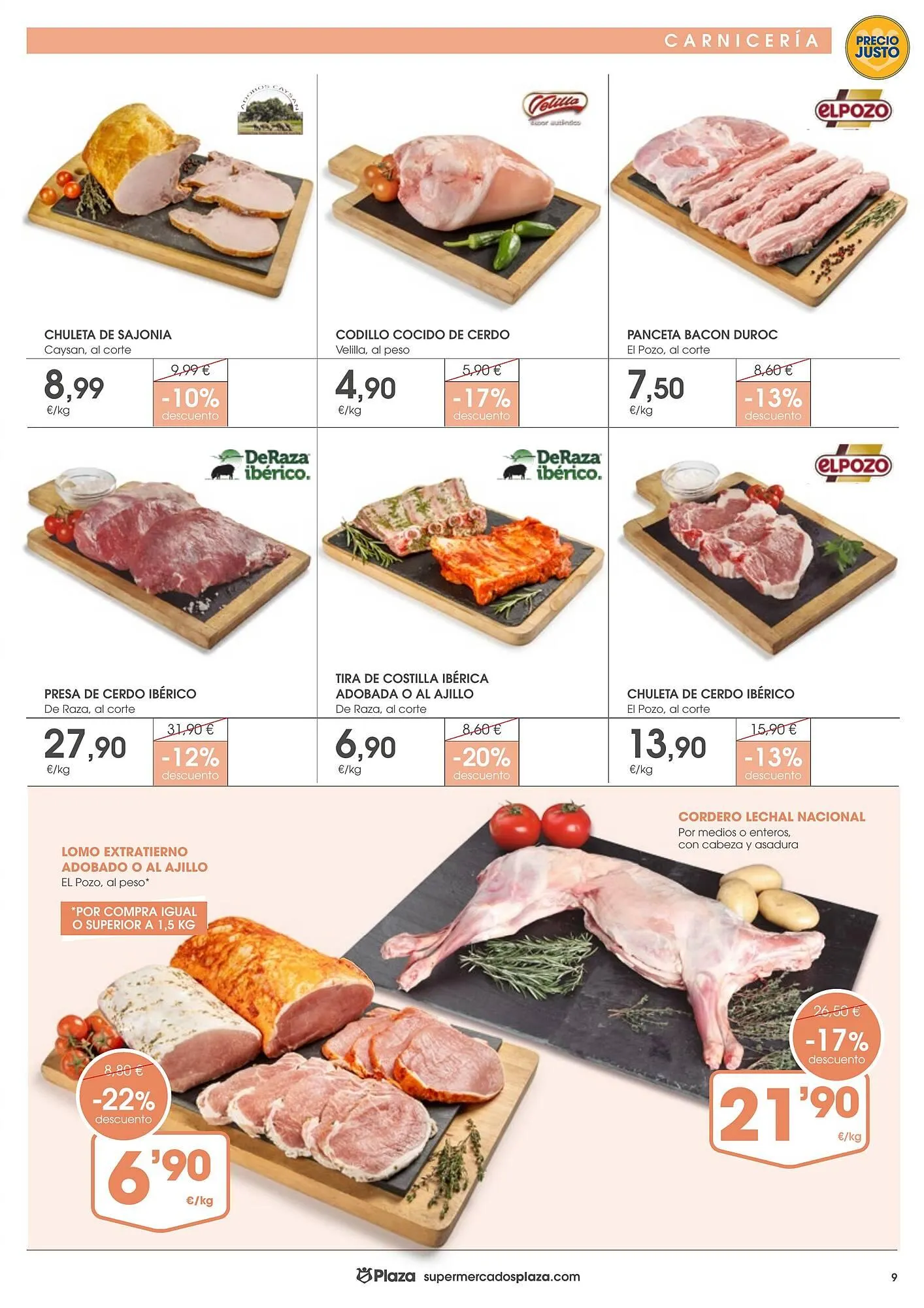 Catálogo de Folleto Supermercados Plaza 5 de marzo al 18 de marzo 2026 - Página 9