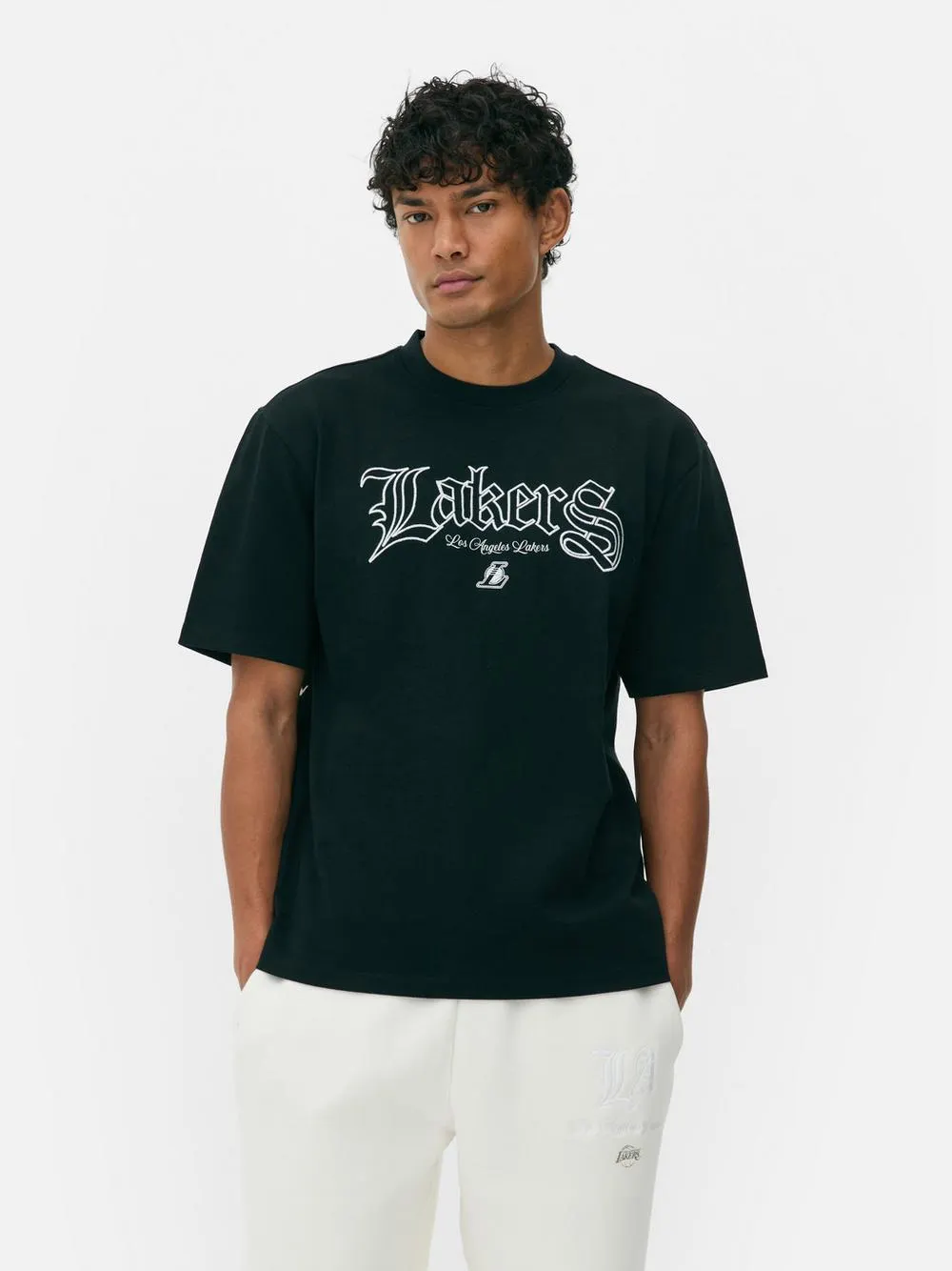 T-shirt met print NBA Los Angeles Lakers