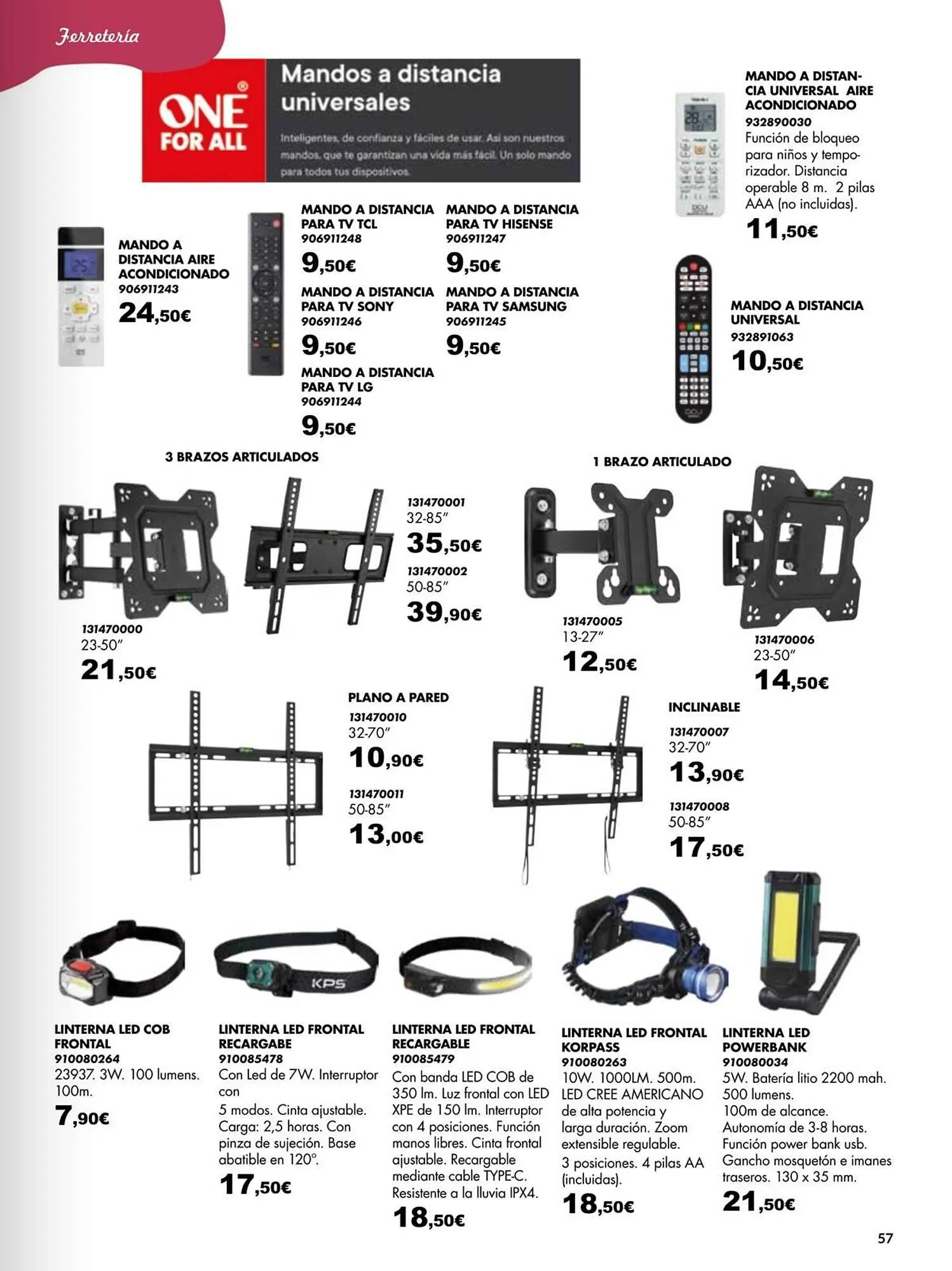 Catálogo de Folleto Coinfer 4 de julio al 30 de septiembre 2025 - Página 57