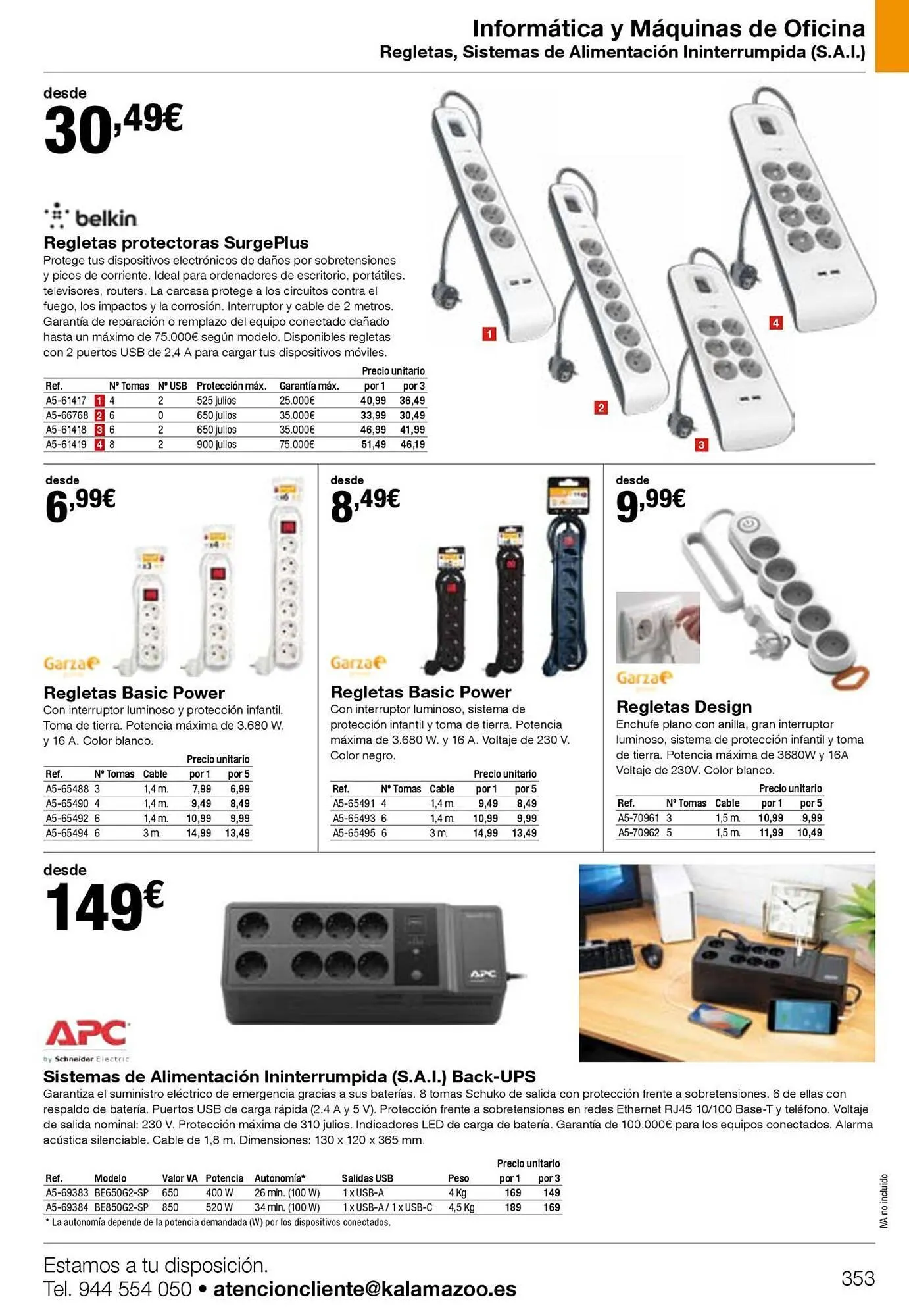 Catálogo de Folleto Staples Kalamazoo 19 de enero al 31 de diciembre 2026 - Página 353
