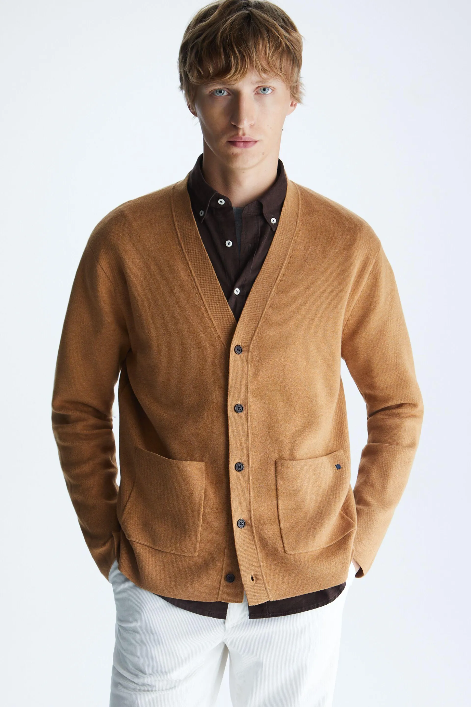 Cárdigan punto algodón