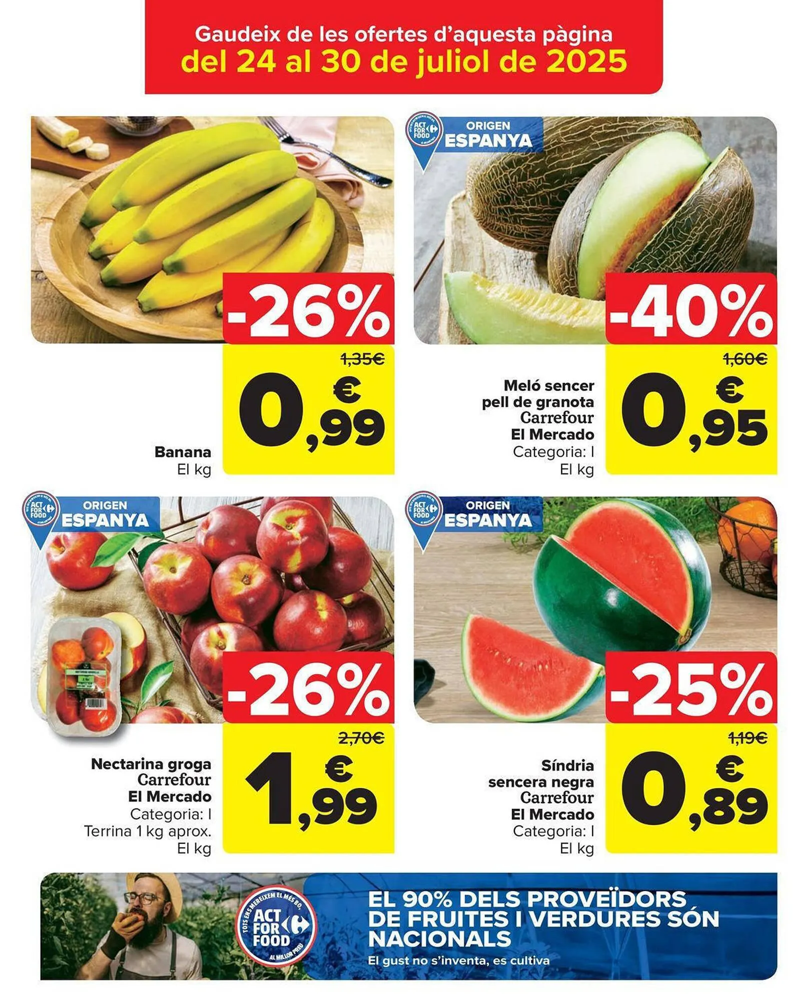 Catálogo de Folleto Carrefour Market 23 de julio al 7 de agosto 2025 - Página 3