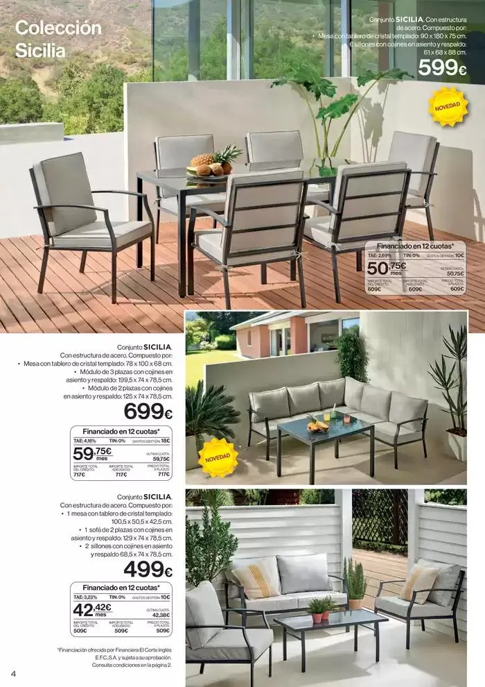 Catálogo de Terraza y Jardín 9 de abril al 4 de mayo 2025 - Página 4