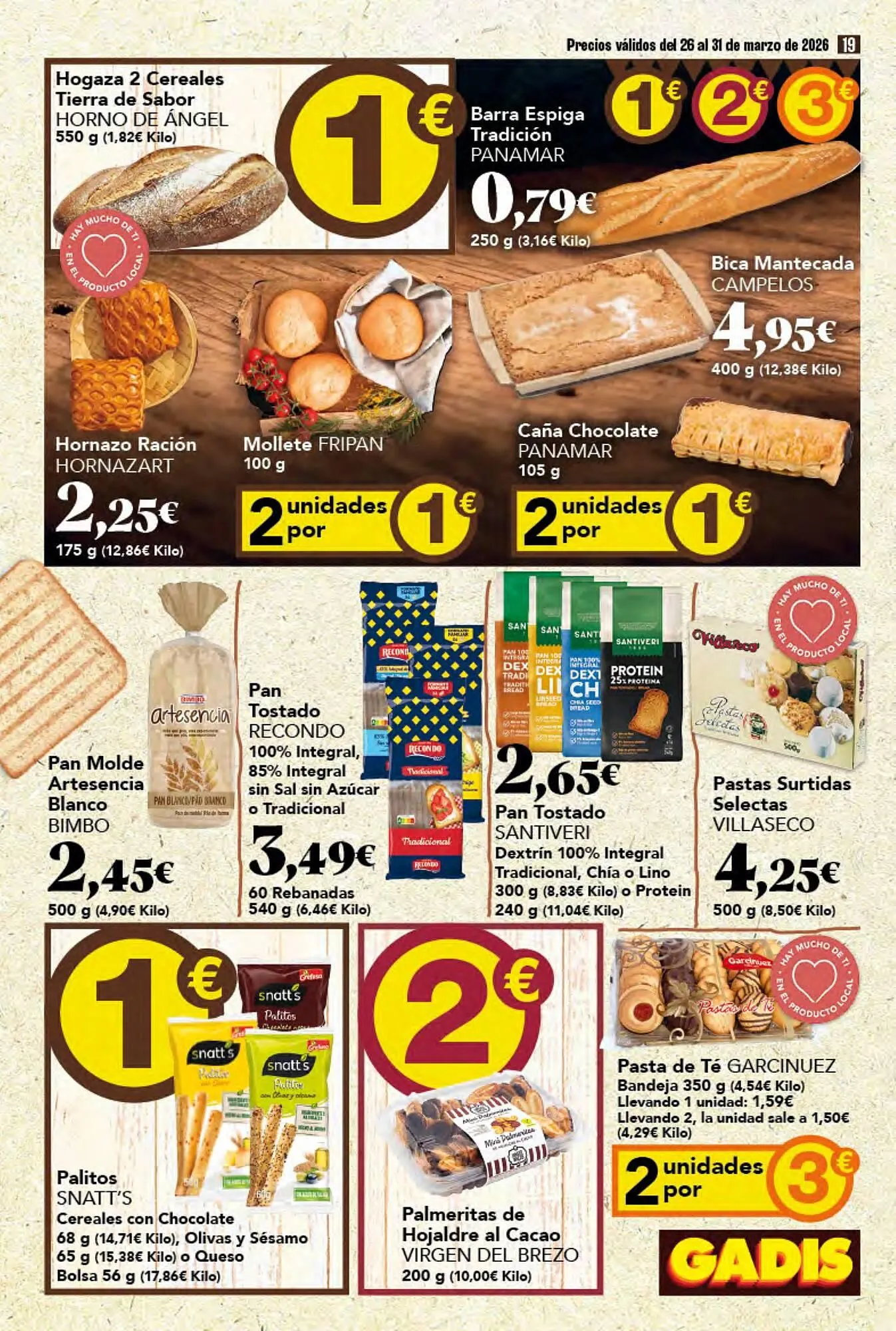 Catálogo de Folleto Gadis 26 de marzo al 31 de marzo 2026 - Página 19