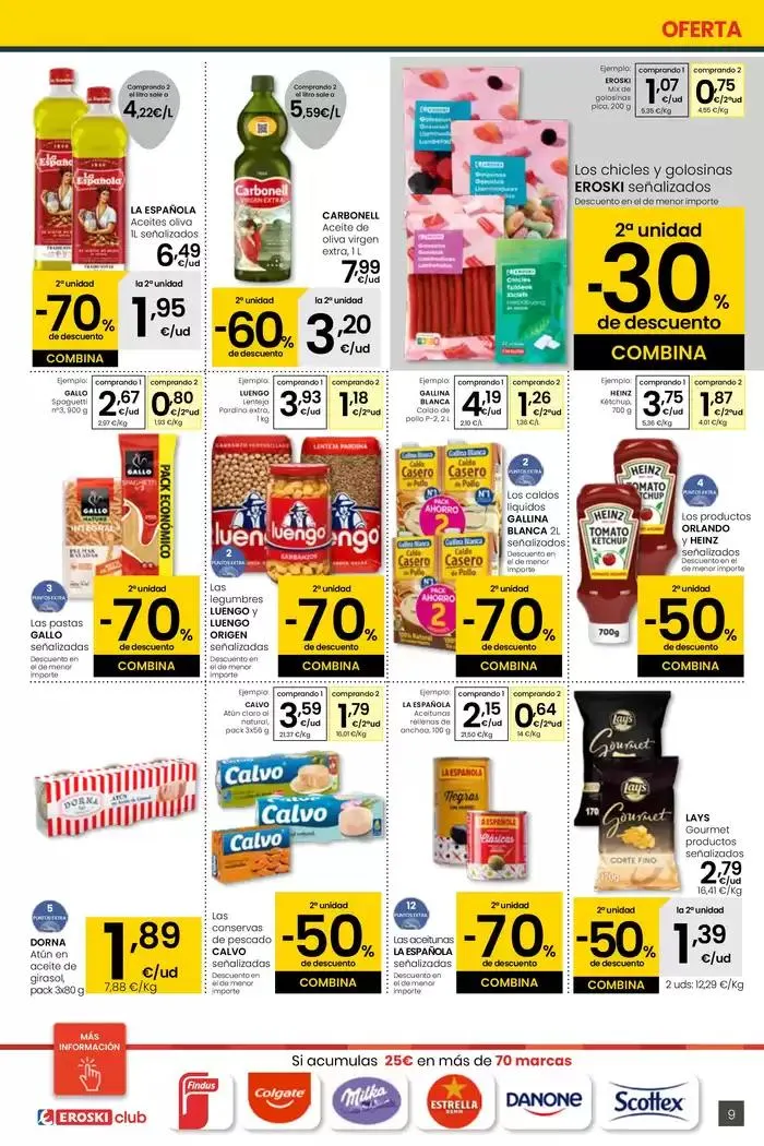 Catálogo de Precio más bajo EROSKI CITY 27 de marzo al 8 de abril 2025 - Página 9