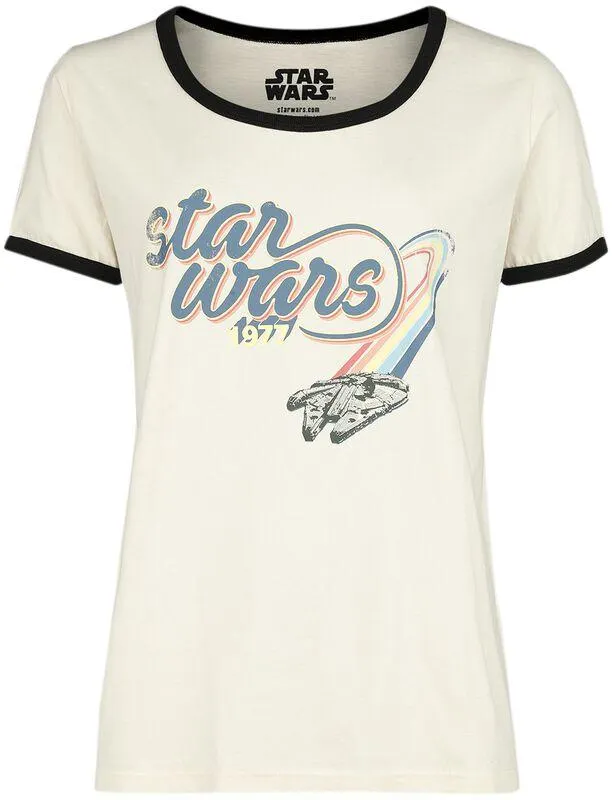 "Millenium Falcon Nostalgia" Camiseta Crudo de Star Wars