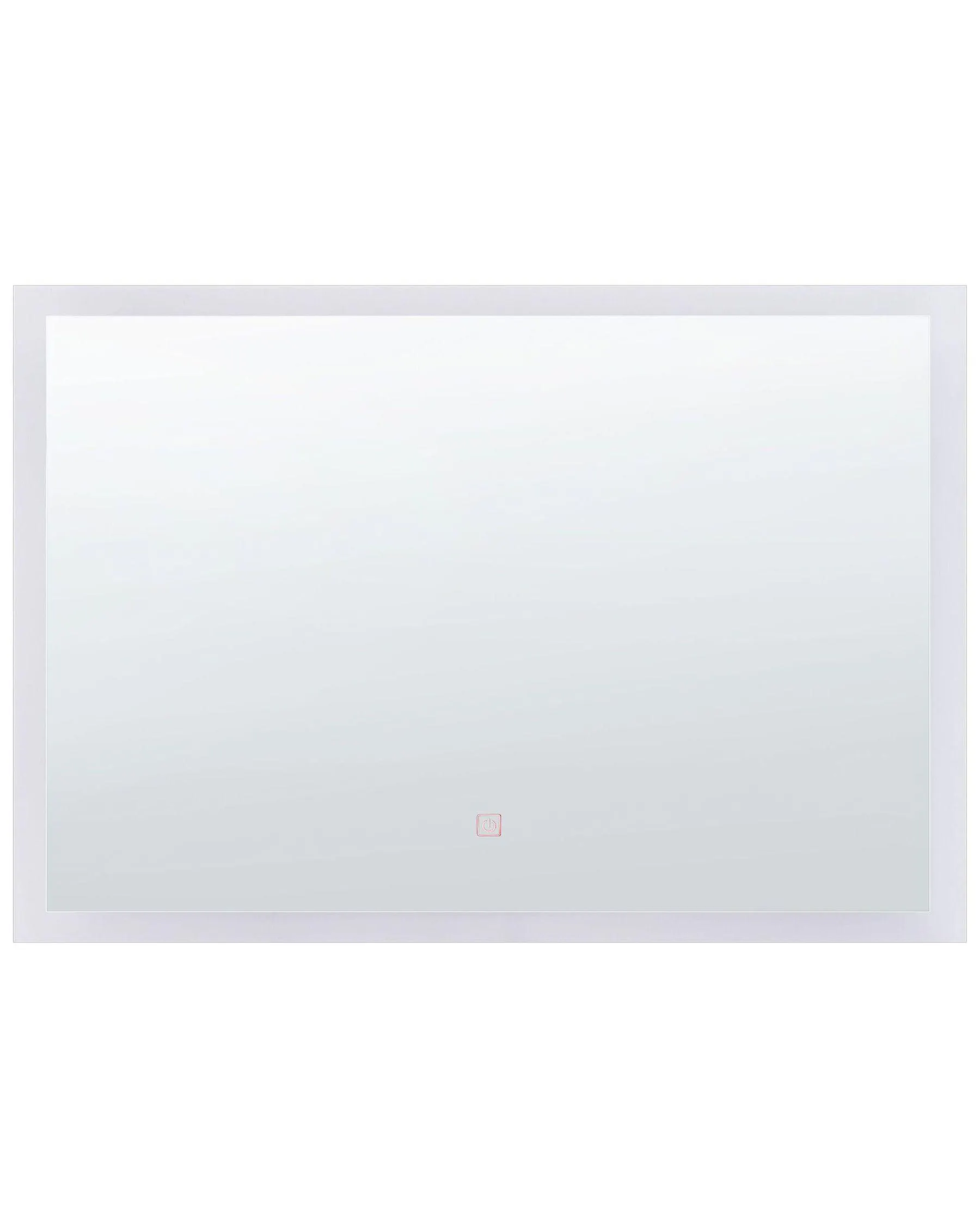 Espejo LED de baño ADOUR 80 cm 60 cm Plateado