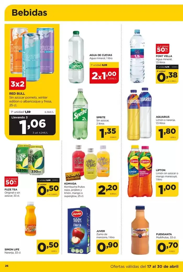 Catálogo de Ofertas válidas en Castilla y León y Galicia del 17 al 30 de abril 17 de abril al 30 de abril 2025 - Página 26