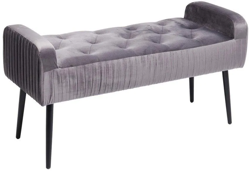 Banco Lofty gris negro