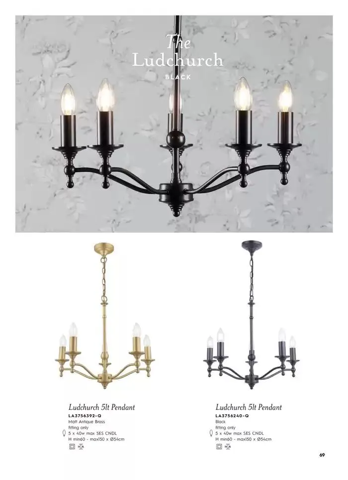 Catálogo de Lighting & Mirror Collection 12 de marzo al 31 de agosto 2025 - Página 71