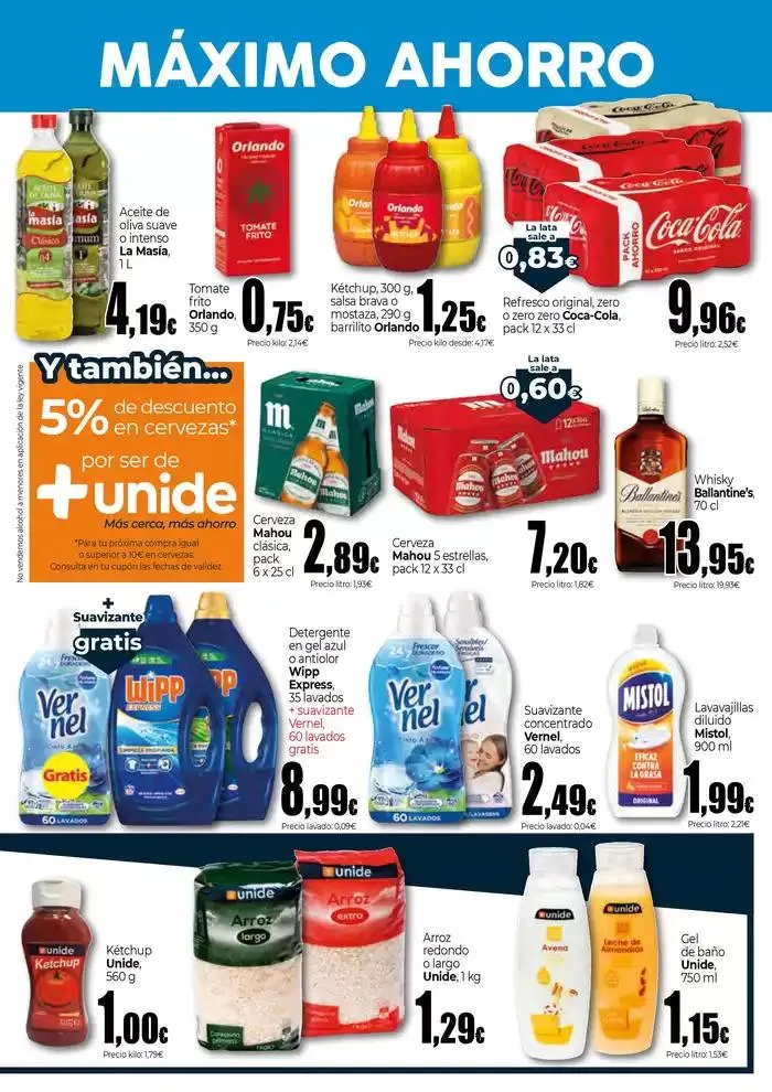 Catálogo de Máximo Ahorro en UNIDE Supermercados  24 de abril al 7 de mayo 2025 - Página 3