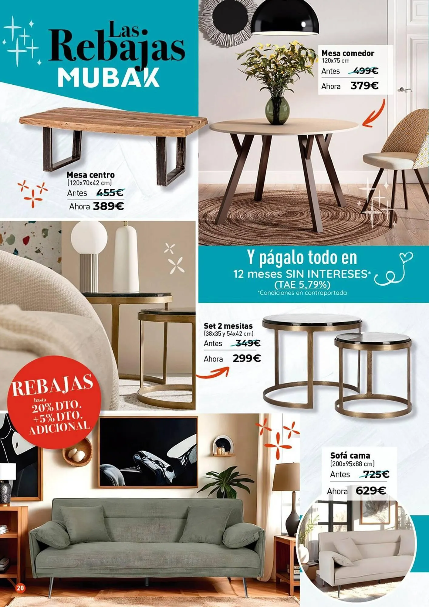 Catálogo de Folleto Mubak 1 de julio al 31 de agosto 2025 - Página 20