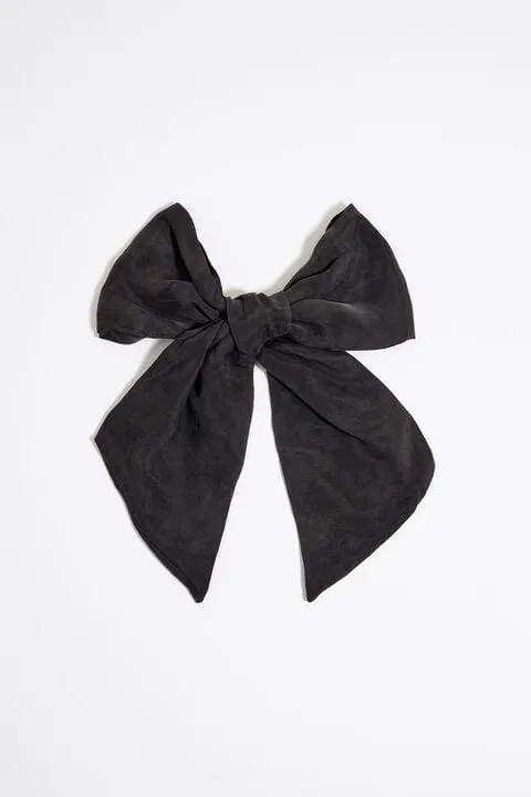 Horquilla lazo negra