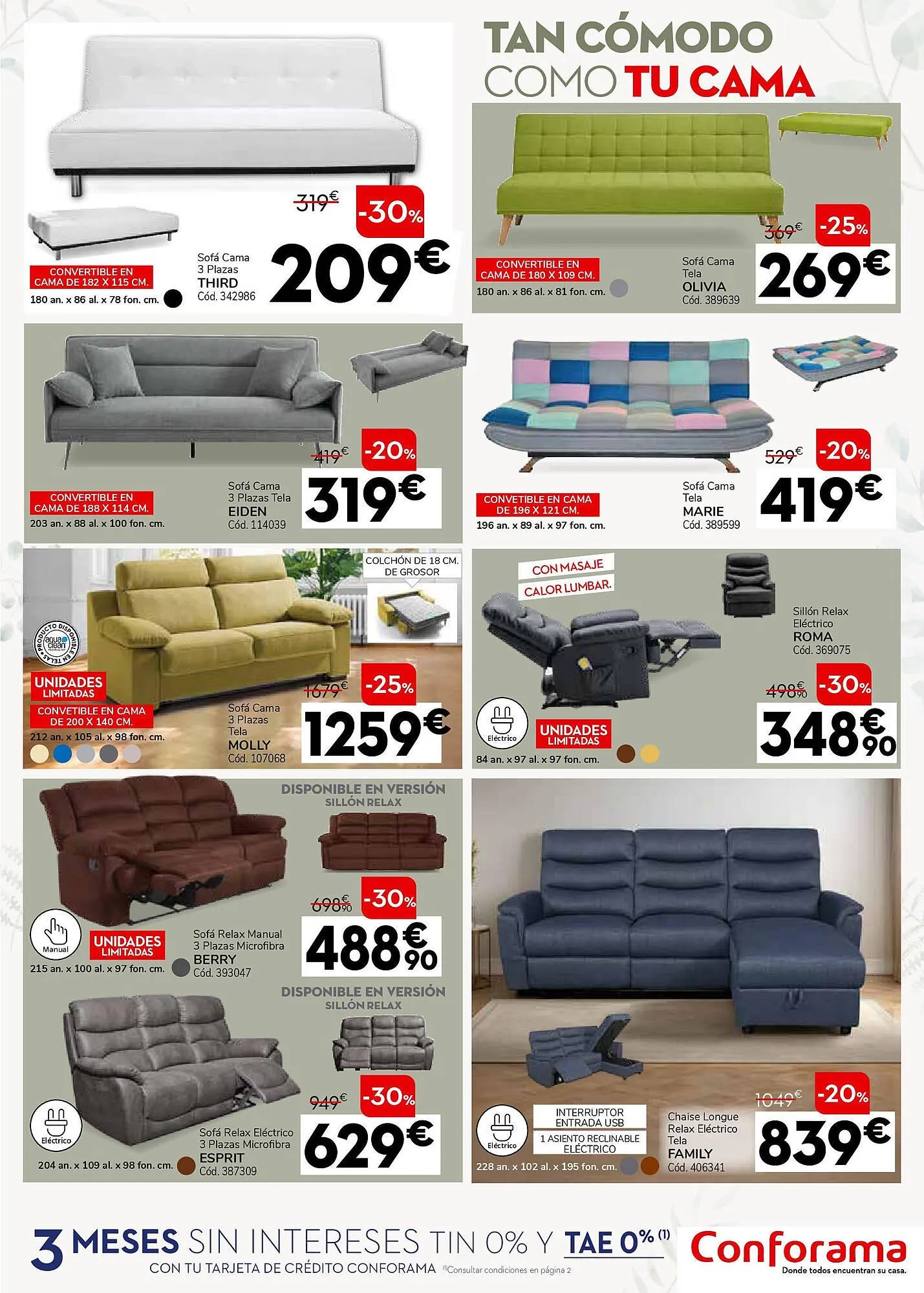 Catálogo de Folleto Conforama 1 de mayo al 28 de mayo 2025 - Página 15