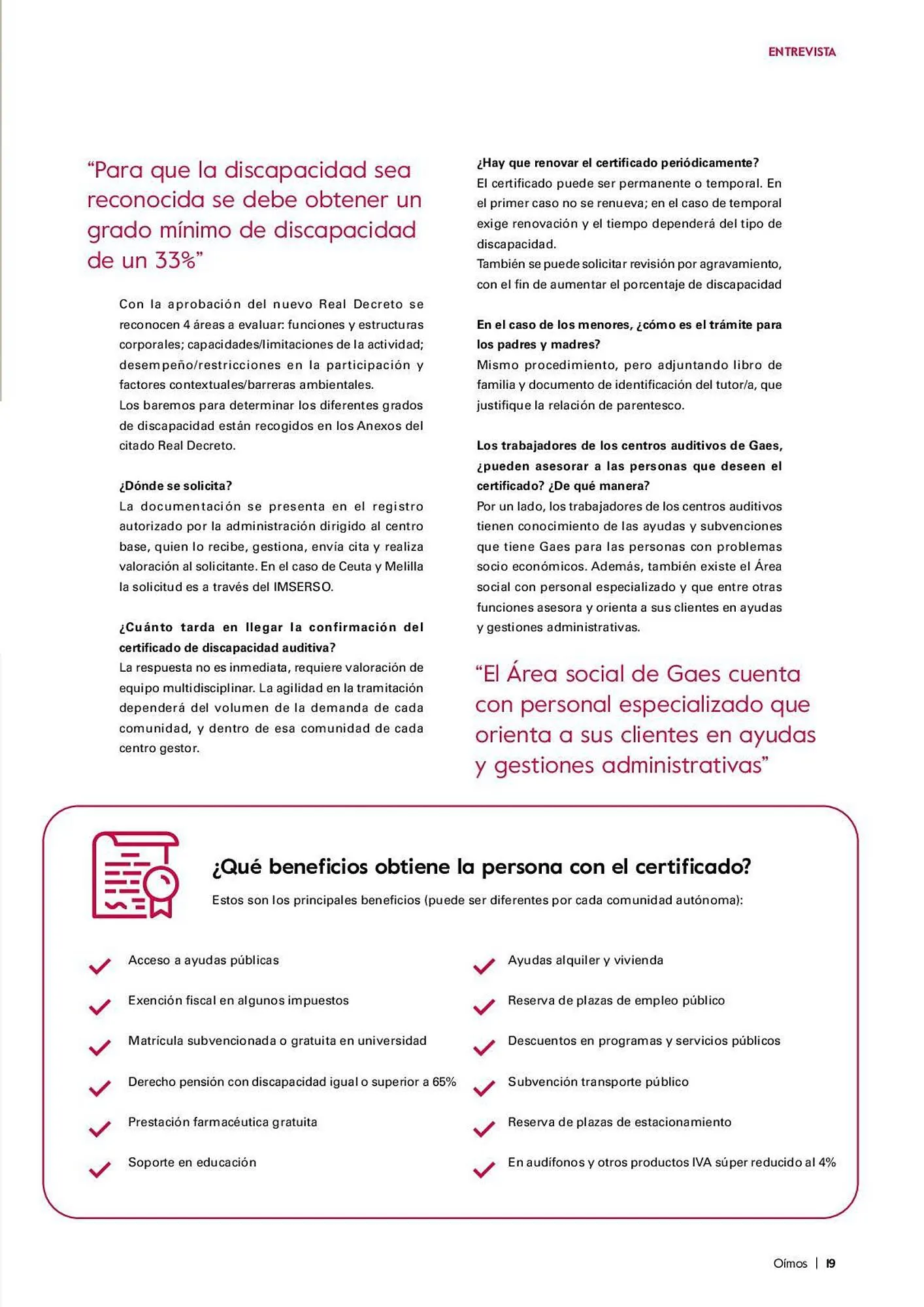 Catálogo de Folleto GAES 13 de junio al 10 de julio 2023 - Página 19