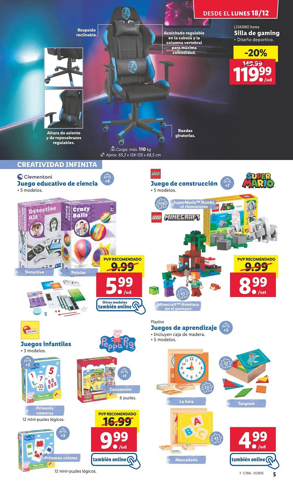 Catálogo de Folleto Lidl 18 de diciembre al 24 de diciembre 2023 - Página 31