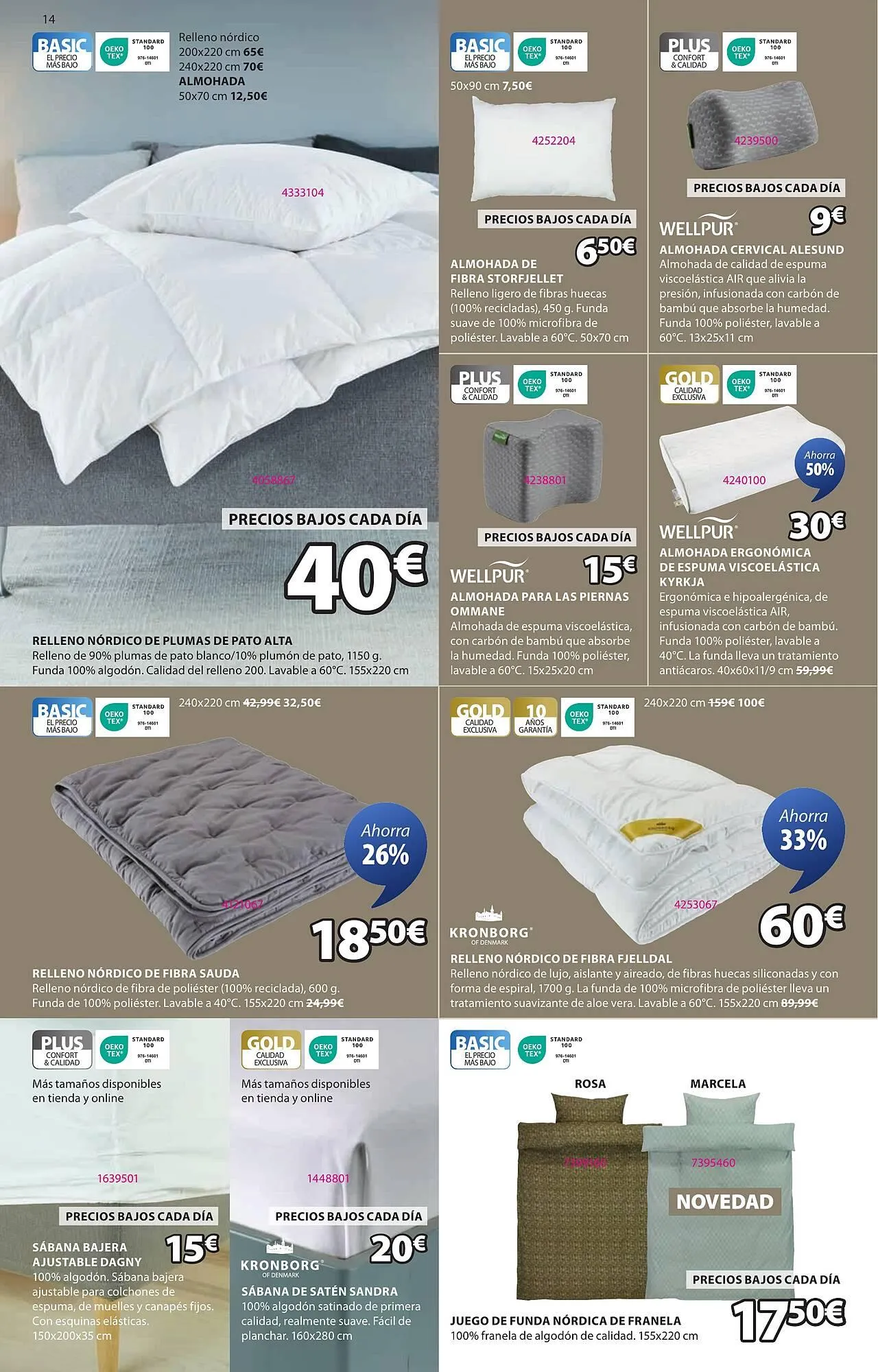 Catálogo de Folleto JYSK 27 de febrero al 26 de marzo 2025 - Página 14