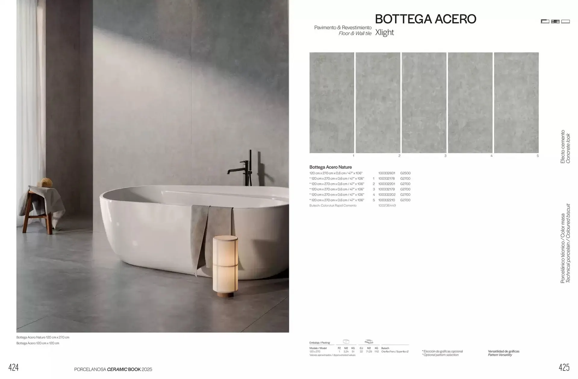 Catálogo de Folleto Porcelanosa 6 de febrero al 31 de diciembre 2025 - Página 214