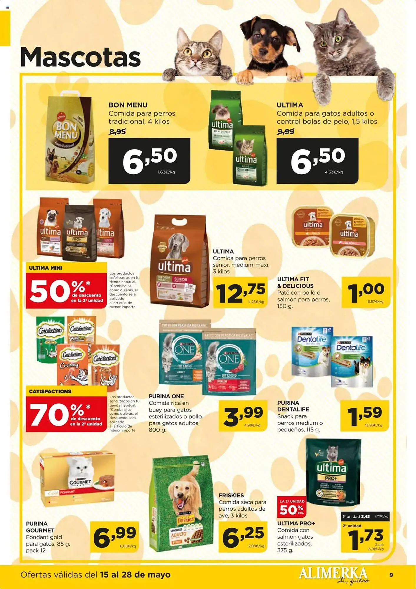 Catálogo de Folleto Alimerka 15 de mayo al 28 de mayo 2025 - Página 9