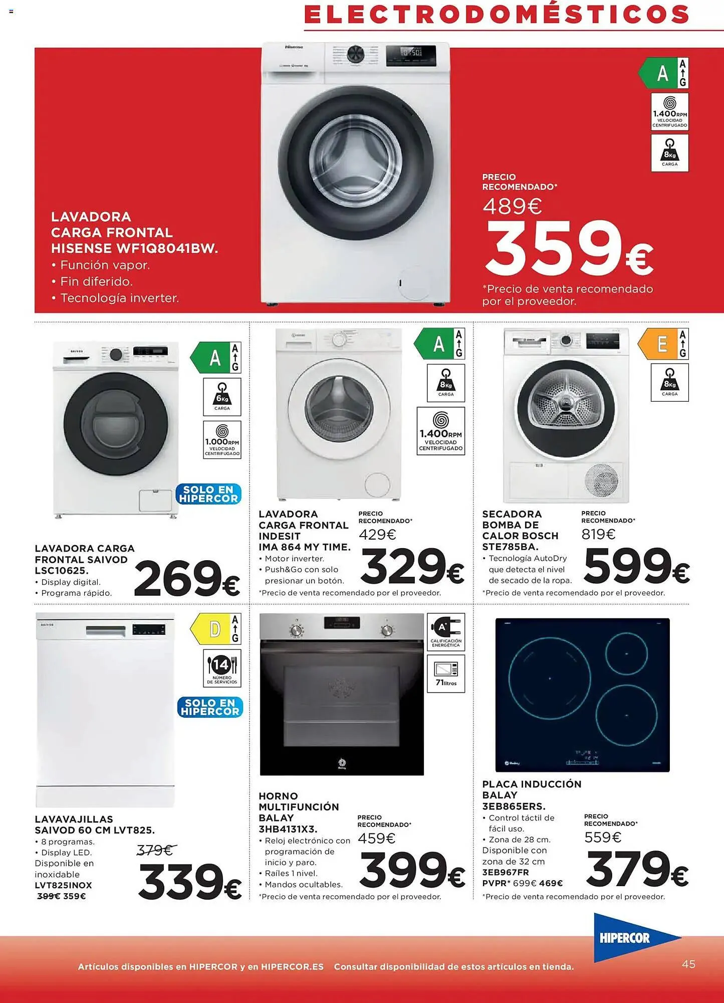 Catálogo de Catálogo Hipercor 29 de enero al 11 de febrero 2026 - Página 45