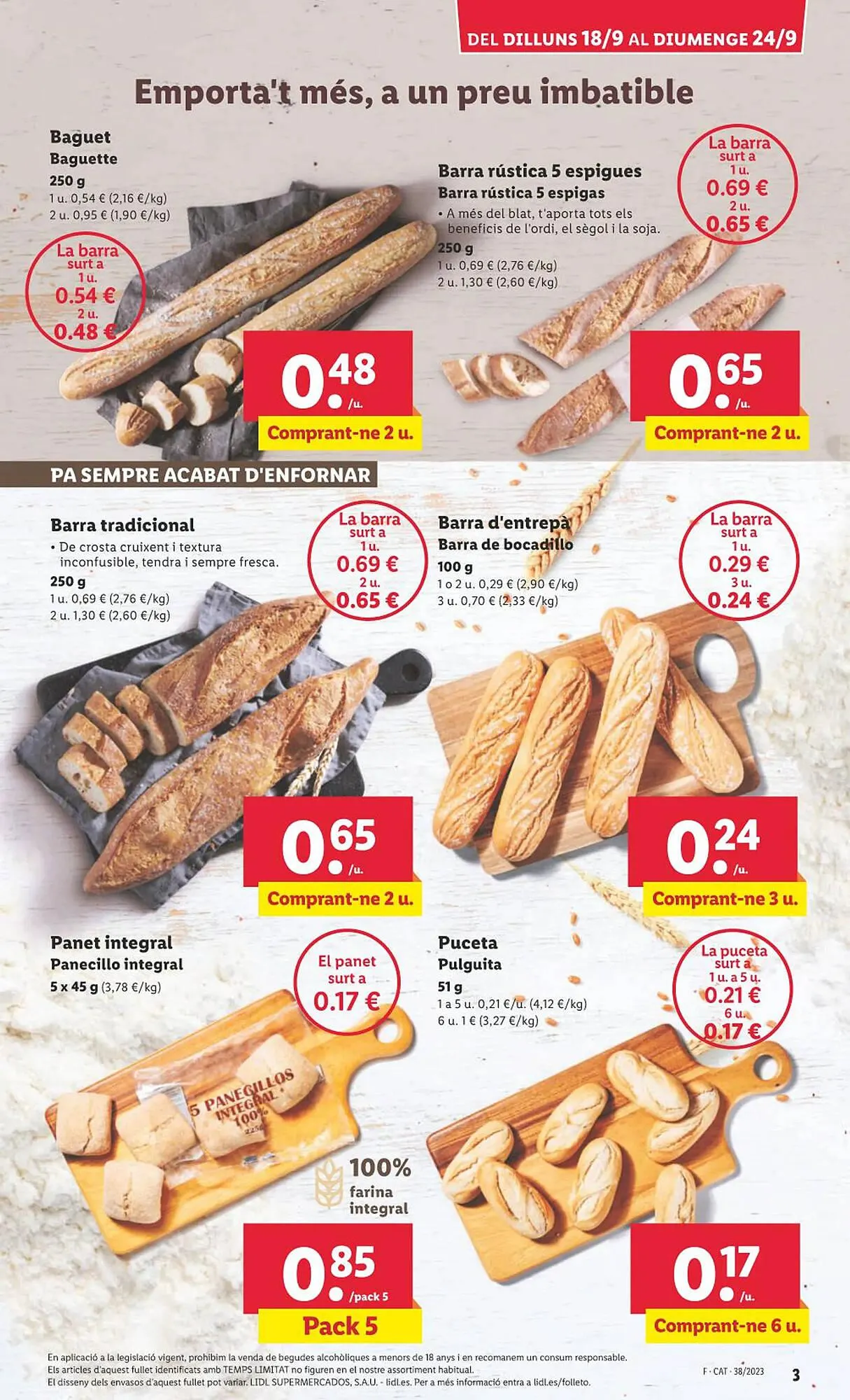 Catálogo de Folleto Lidl 18 de septiembre al 25 de septiembre 2023 - Página 23