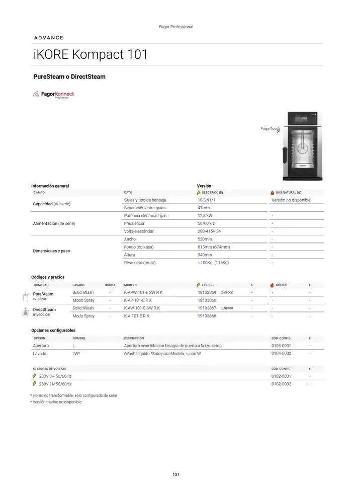 Catálogo de Catálogo Hostelería y Restauración 3 de marzo al 3 de junio 2025 - Página 132