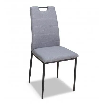 Silla en color gris