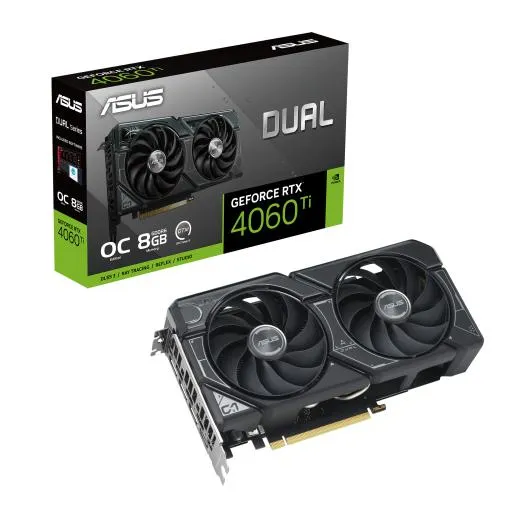SVGA GEFORCE ASUS DUAL-RTX4060TI-O8G 8GB DDR6