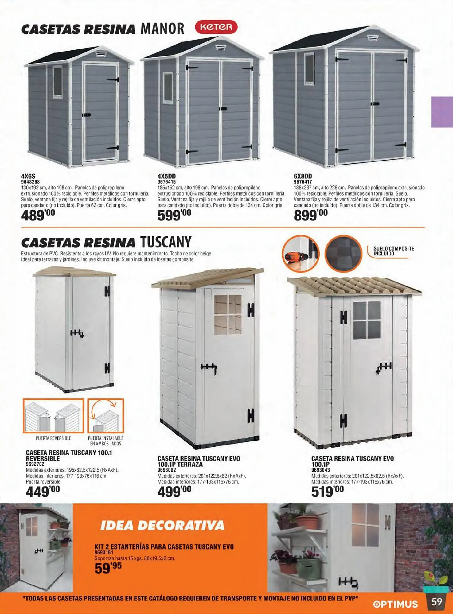Catálogo de Folleto Optimus 27 de marzo al 31 de agosto 2023 - Página 59