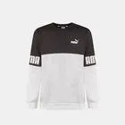 Sudadera de cuello redondo de hombre puma bicolor