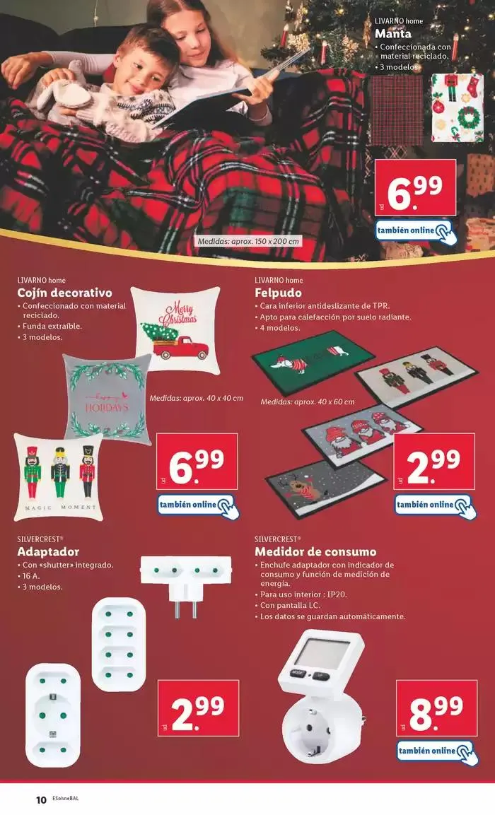 Catálogo de ¡Bazar Lidl! 4 de noviembre al 10 de noviembre 2024 - Página 12
