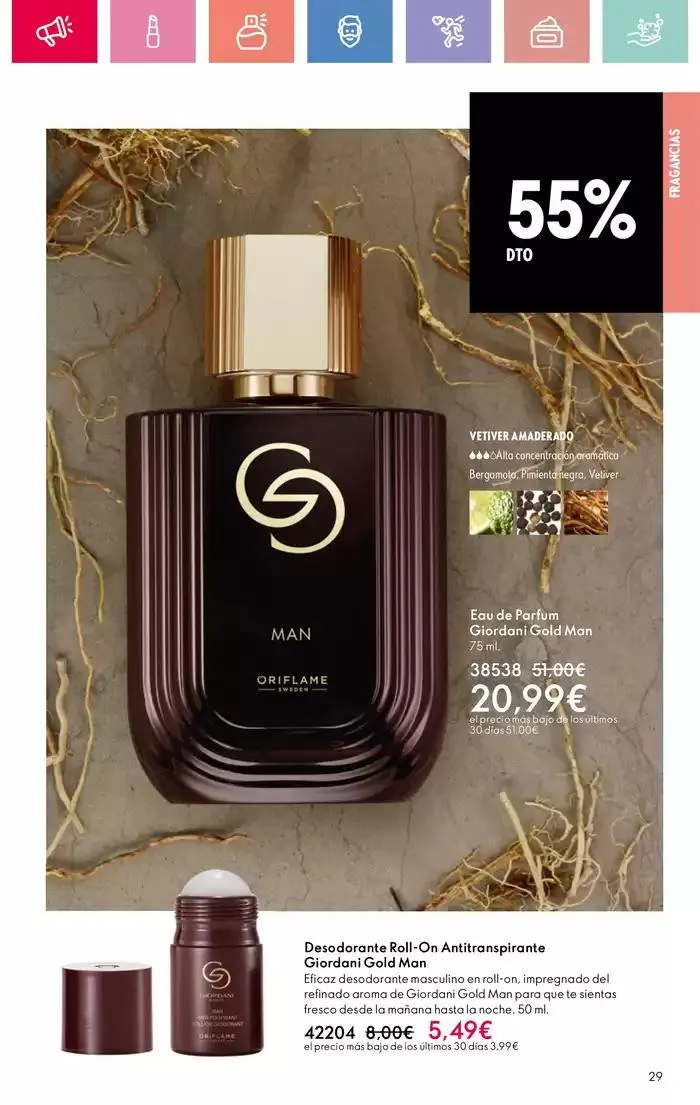 Catálogo de Catálogo Oriflame 30 de marzo al 19 de abril 2025 - Página 29