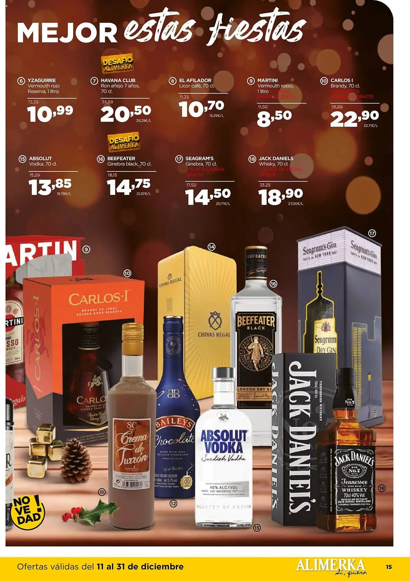 Catálogo de Folleto Alimerka 11 de diciembre al 31 de diciembre 2025 - Página 15