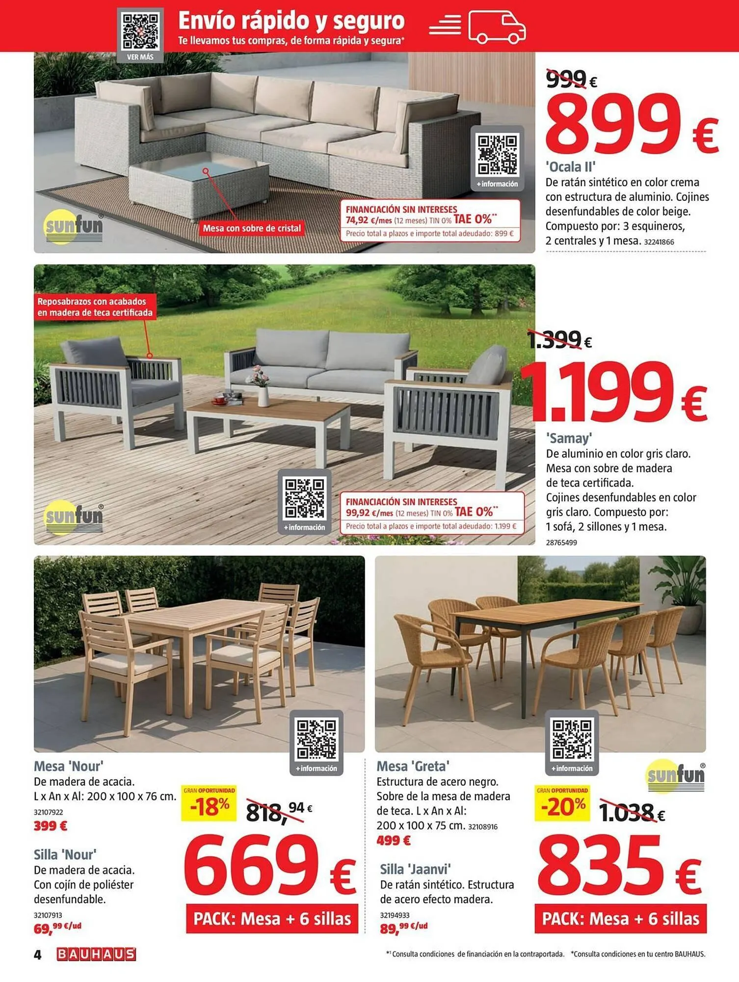 Catálogo de Folleto Bauhaus 24 de julio al 27 de agosto 2025 - Página 4