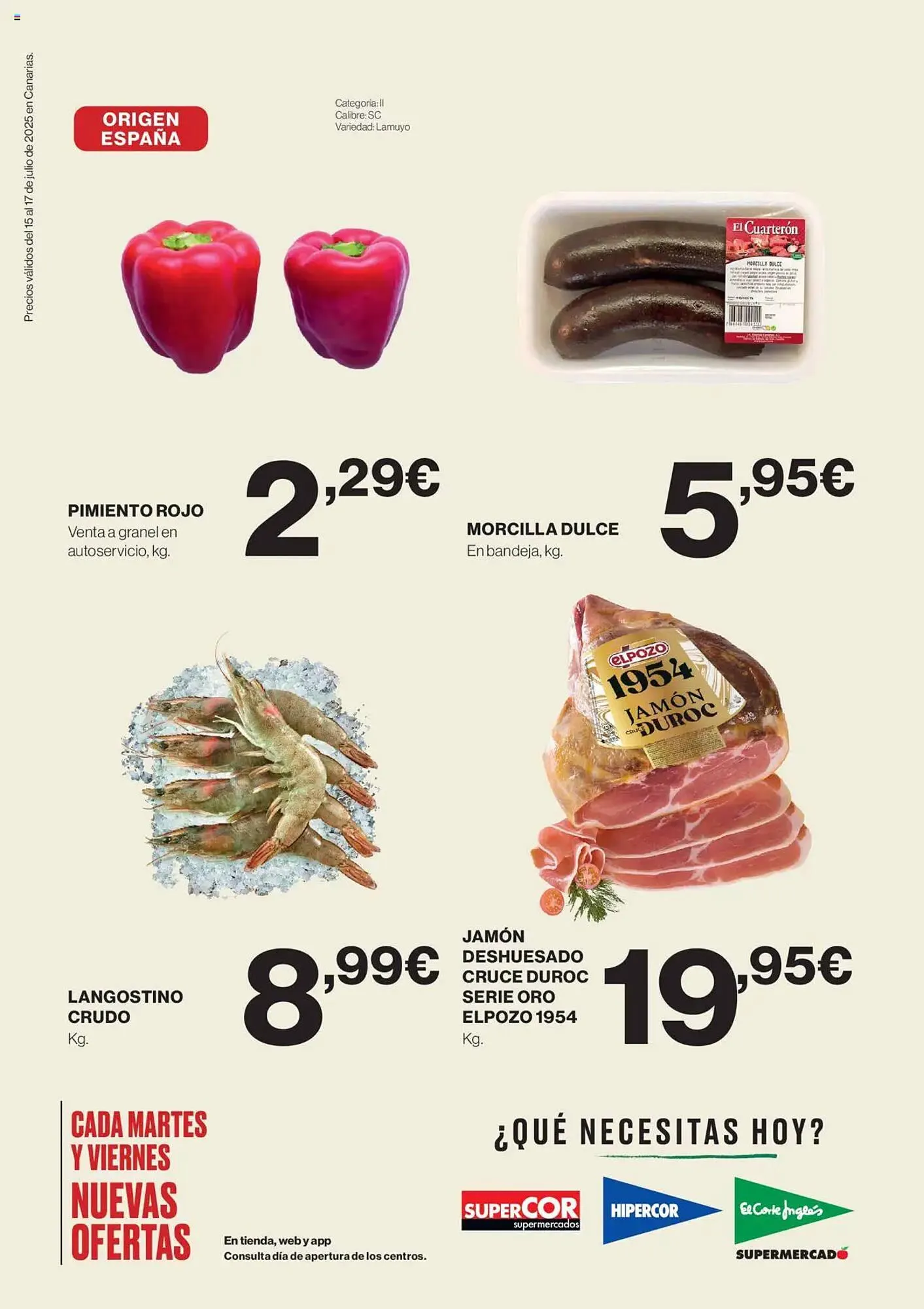 Catálogo de Folleto Supercor 15 de julio al 17 de julio 2025 - Página 2
